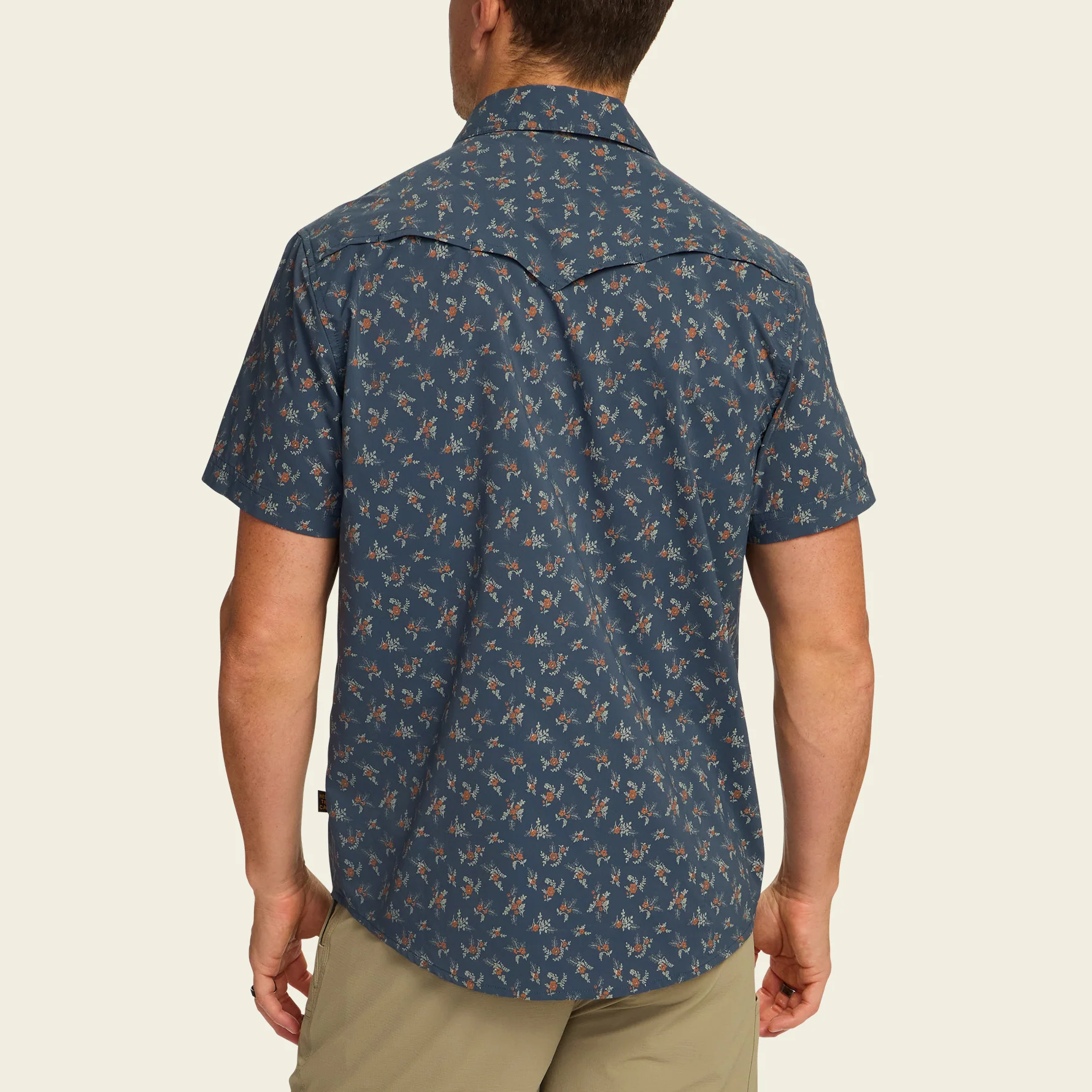 Open Country Tech Shirt - Rancher Floral : Dark Slate - Image 5