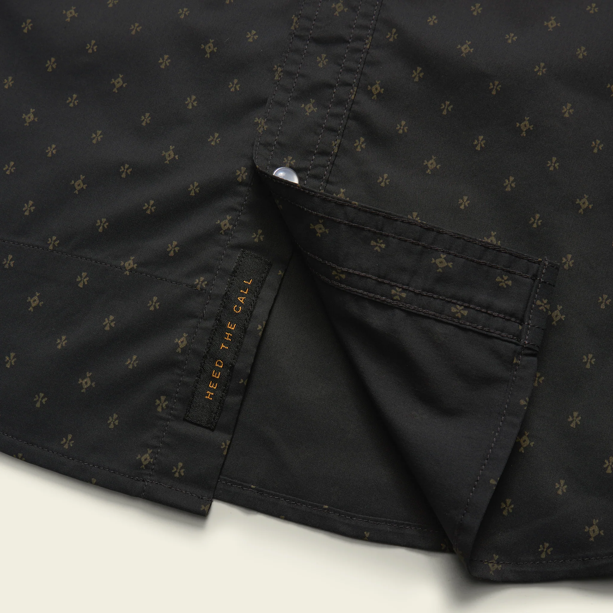 Open Country Tech Shirt - Supernovas : Antique Black - Image 5