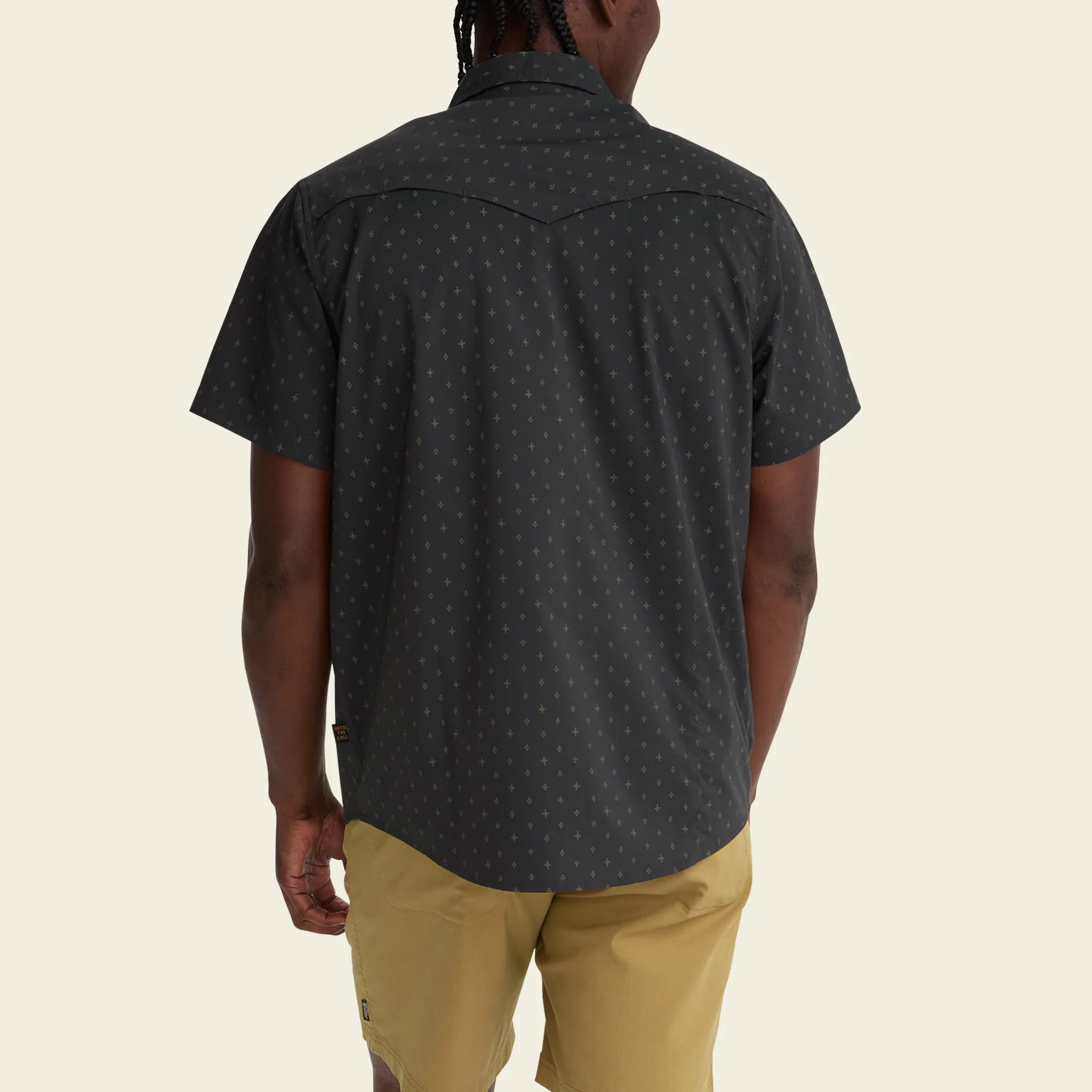 Open Country Tech Shirt - Supernovas : Antique Black - Image 6