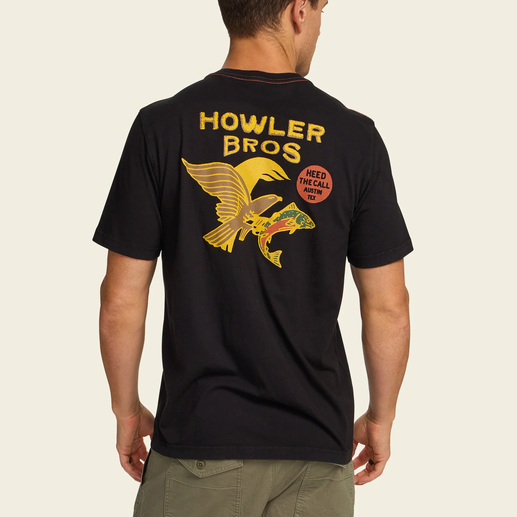 Osprey Prey Cotton Pocket T-Shirt - Black - Image 5