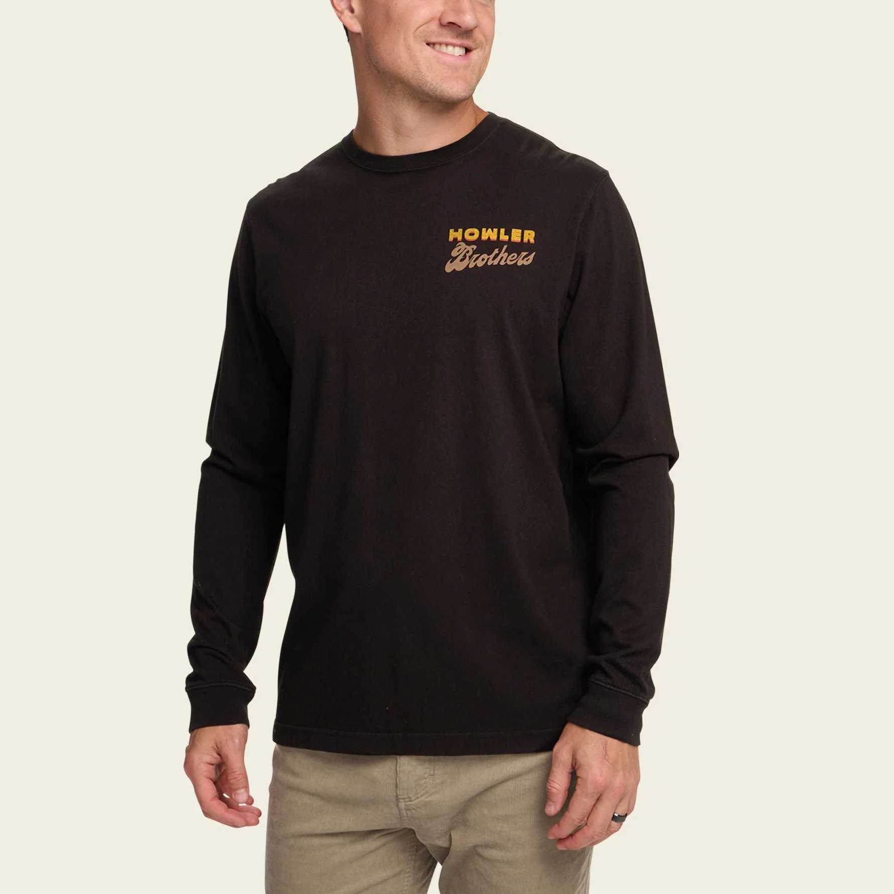 Osprey Prey Longsleeve Cotton T-Shirt - Black - Image 4