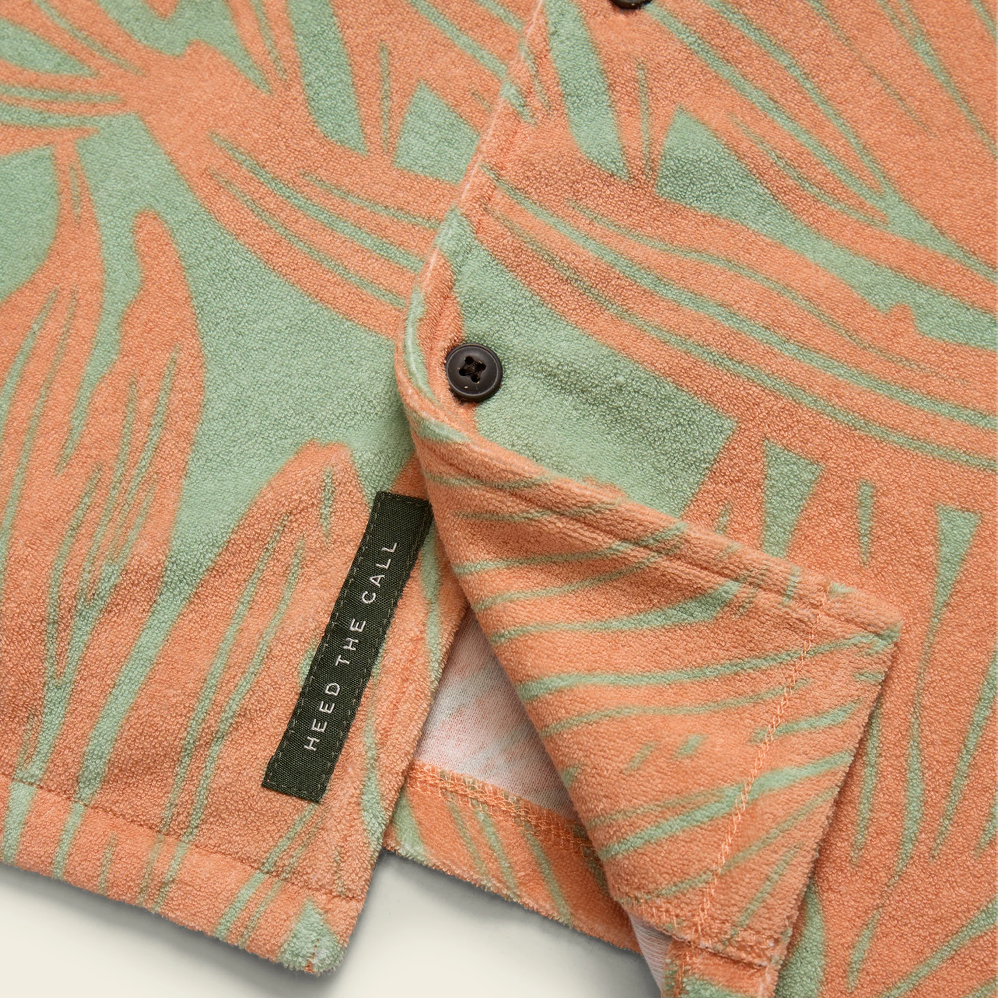 Palapa Terry Shirt - Full Frondal : Dreamsicle - Image 7
