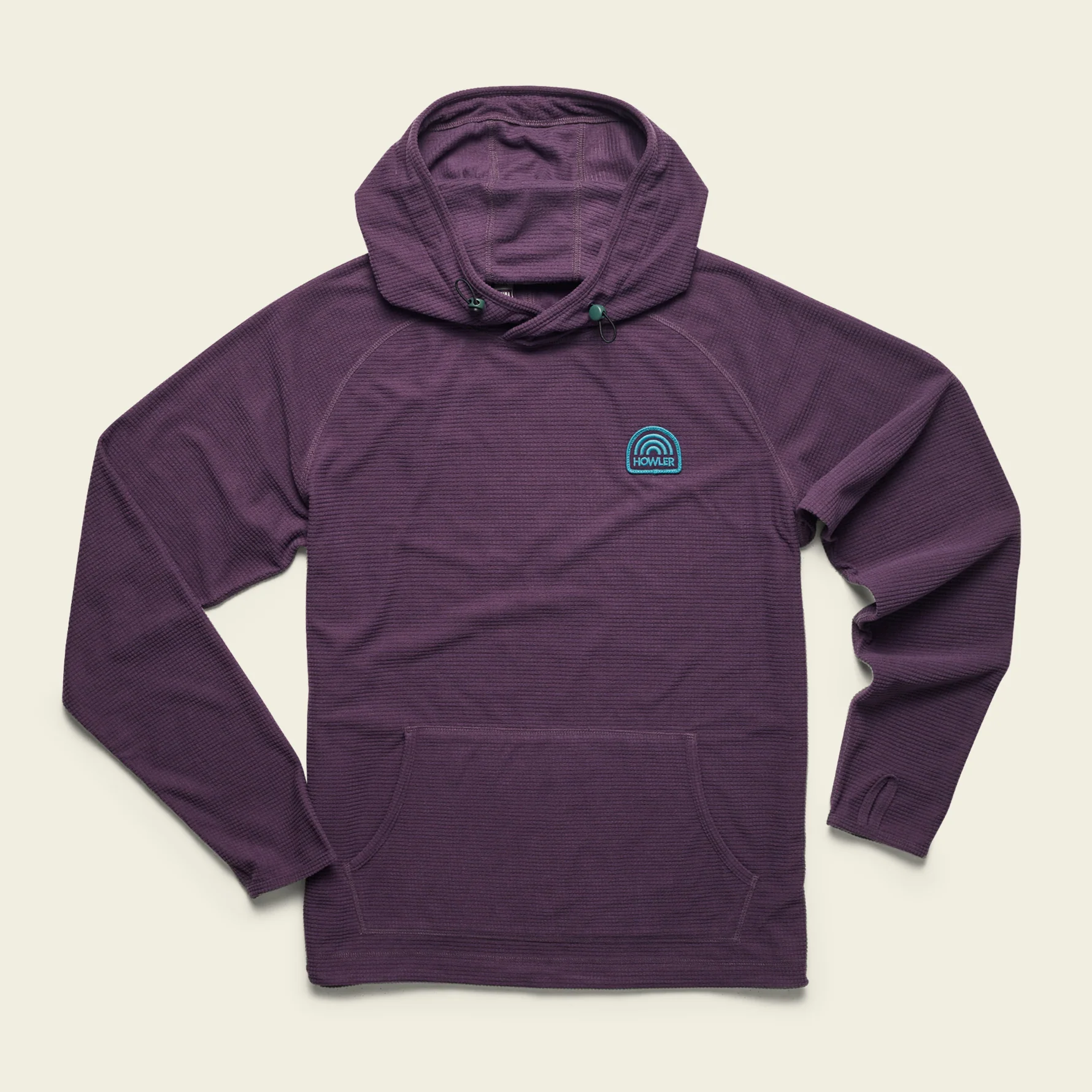 Palo Duro Grid Fleece Hoodie - Image 7
