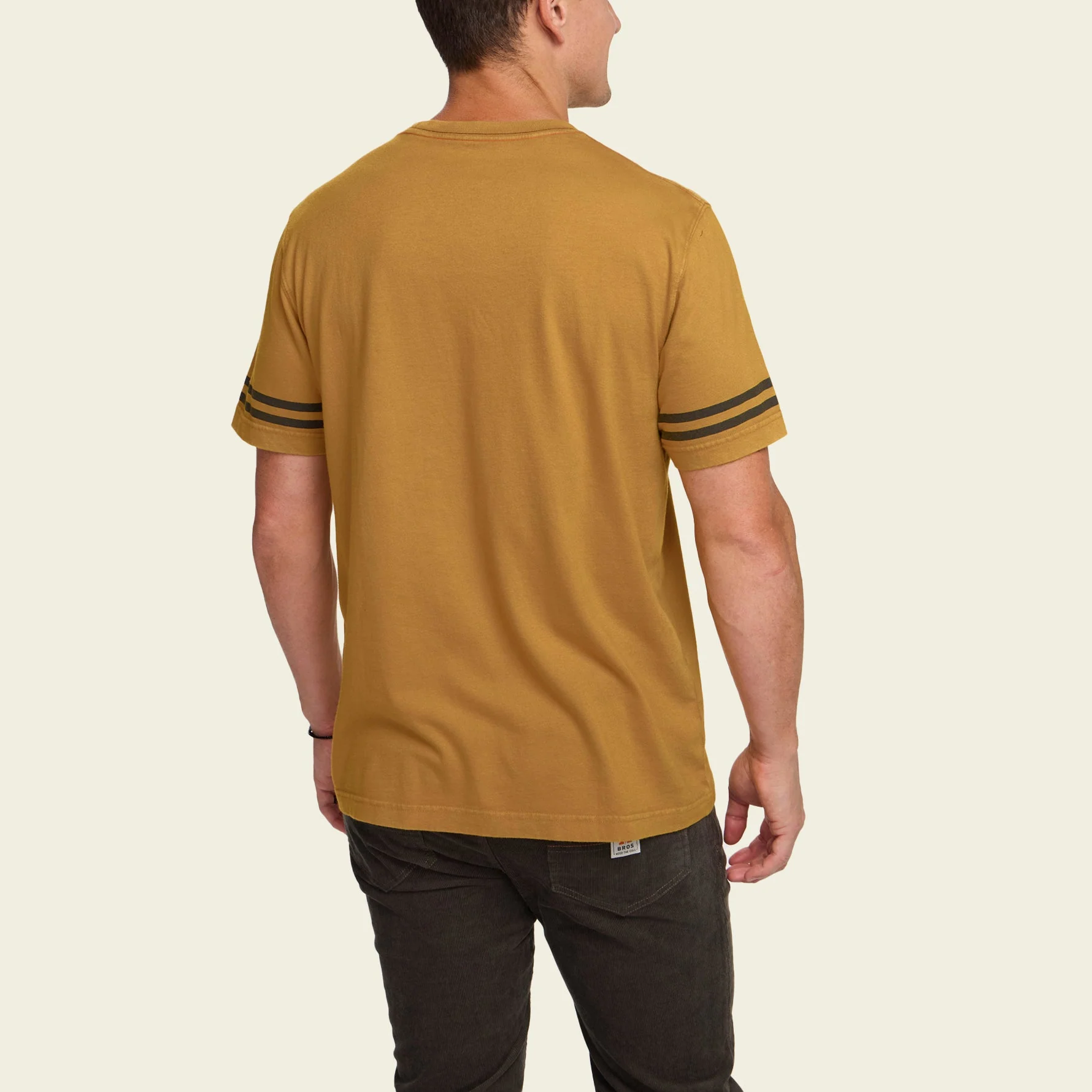 Panga Cotton T-Shirt - Amber - Image 4