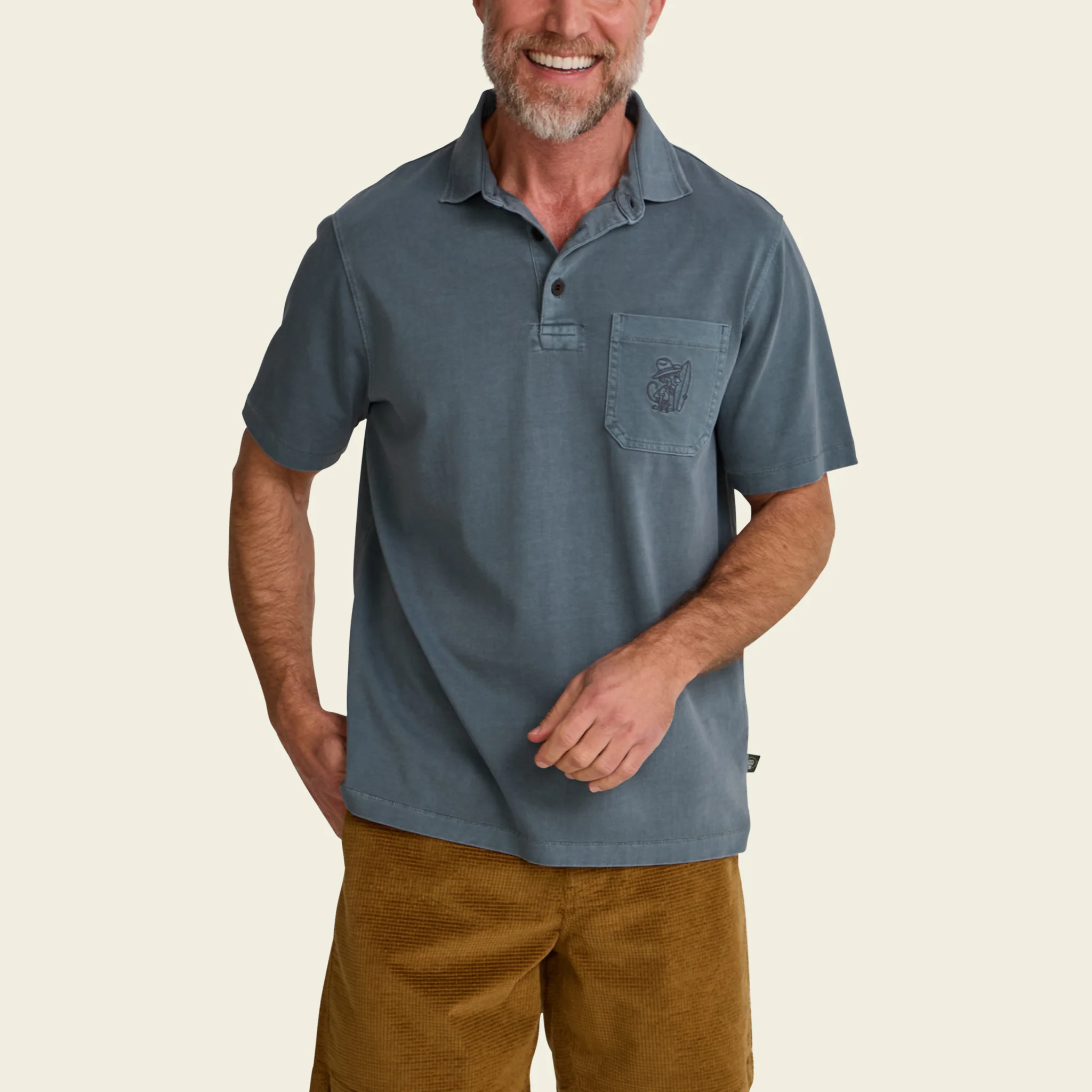 Pilgrimage Polo - Dark Slate - Image 4