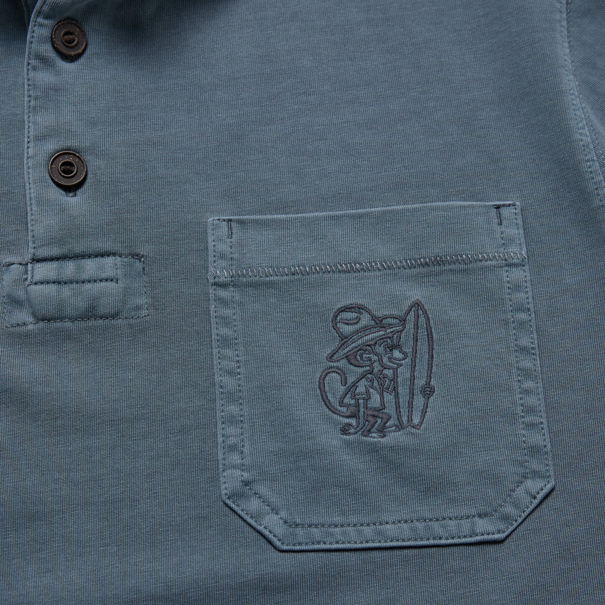 Pilgrimage Polo - Dark Slate - Image 7