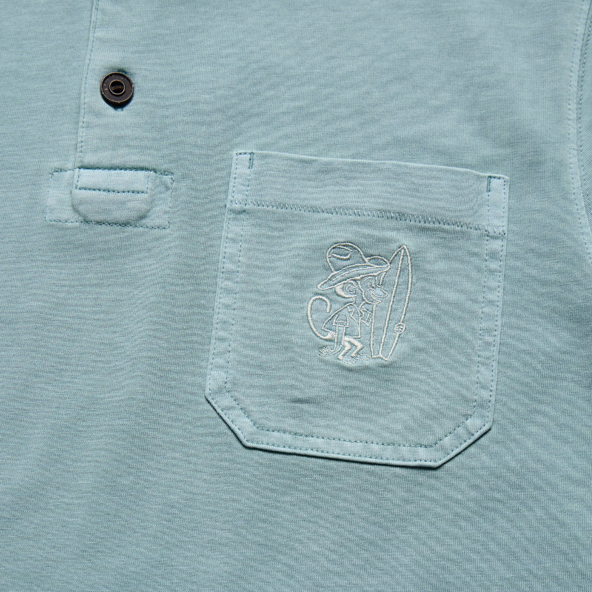 Pilgrimage Polo - Riviera Blue - Image 5