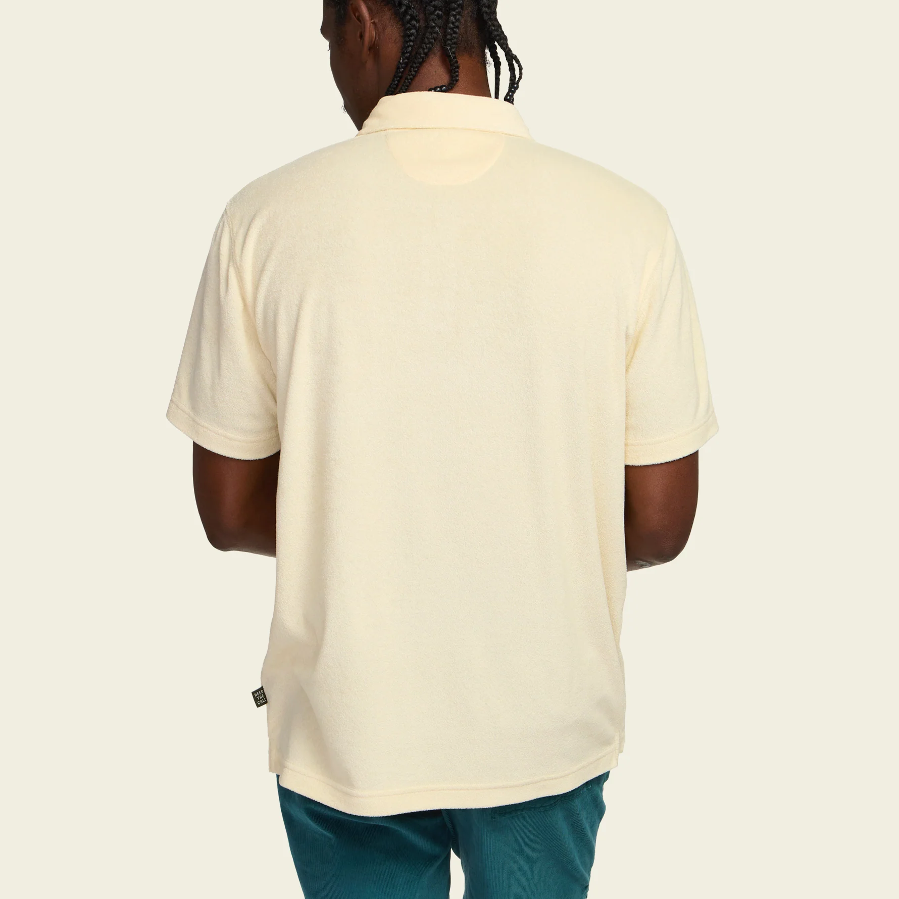 Plusherman Terry Polo - Cream - Image 5