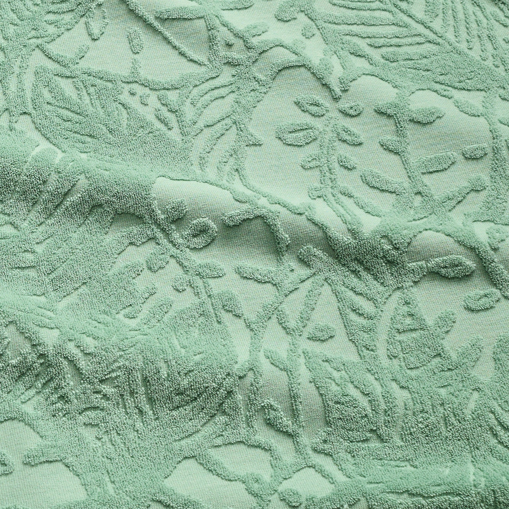 Plusherman Terry Polo - Leafy Lithographs : Minty - Image 7