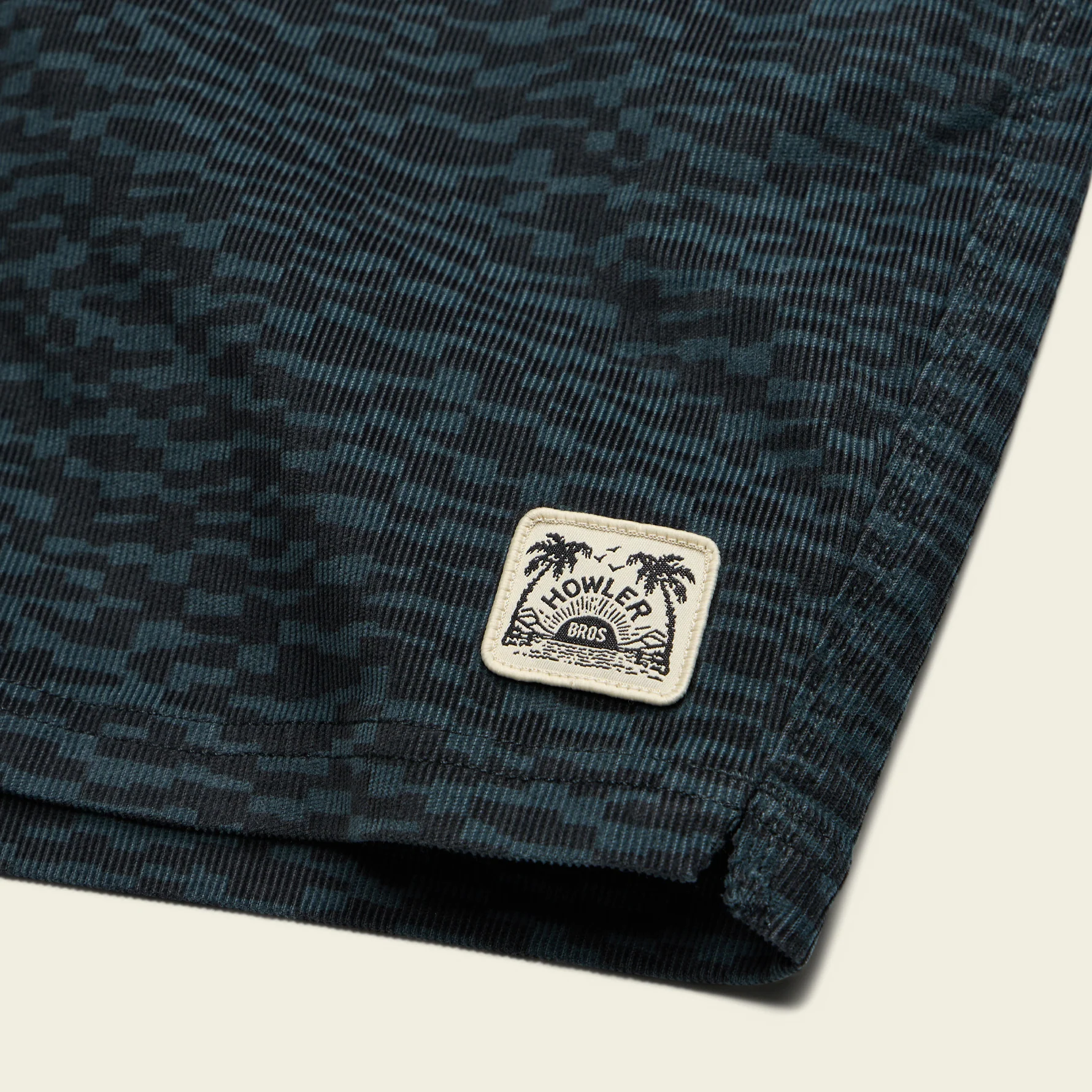 Pressure Drop Cord Shorts - Canyon Distortion : Media Noche - Image 5