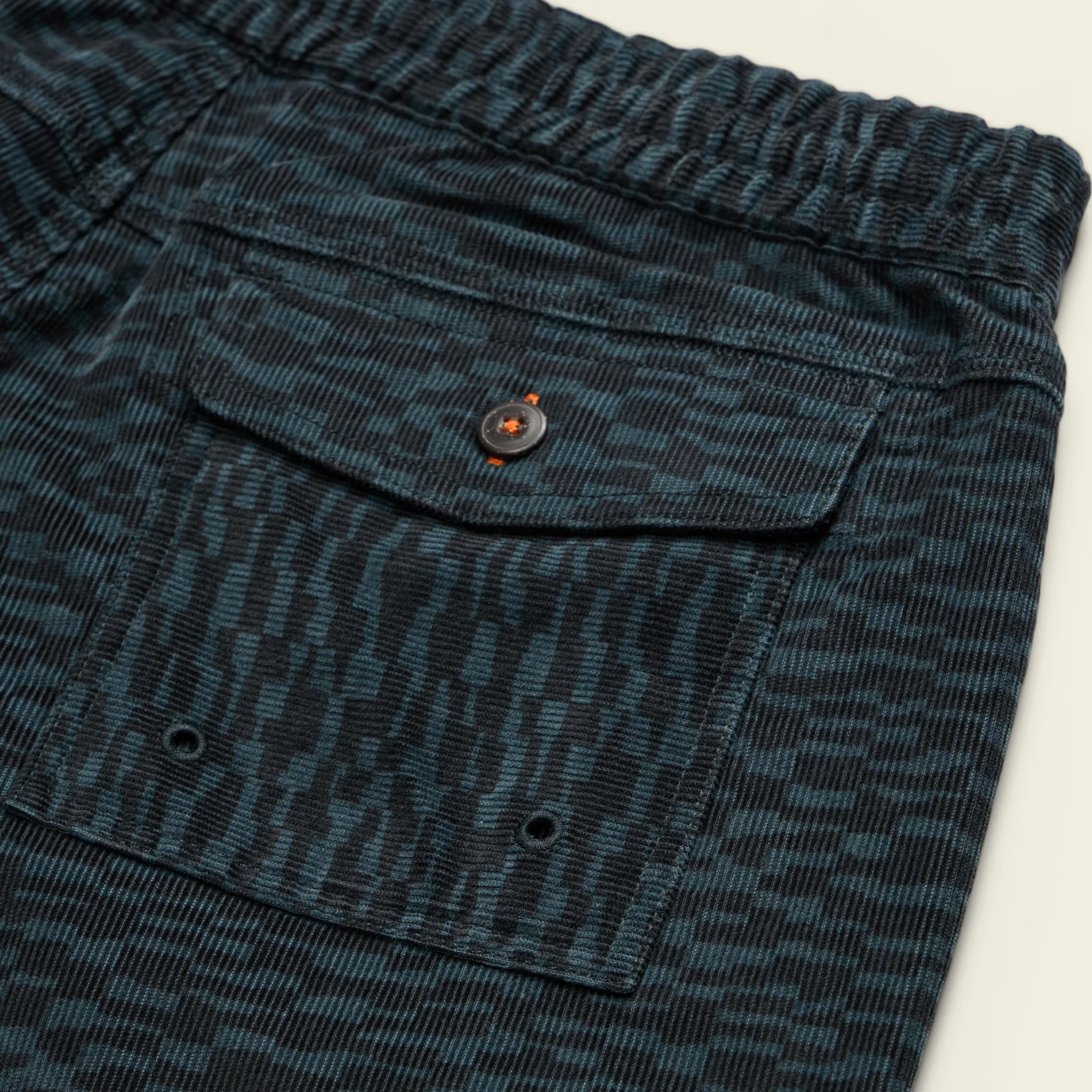 Pressure Drop Cord Shorts - Canyon Distortion : Media Noche - Image 6