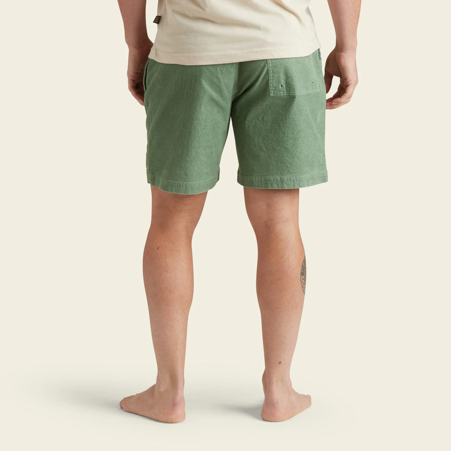 Pressure Drop Cord Shorts - Lichen green - Image 4