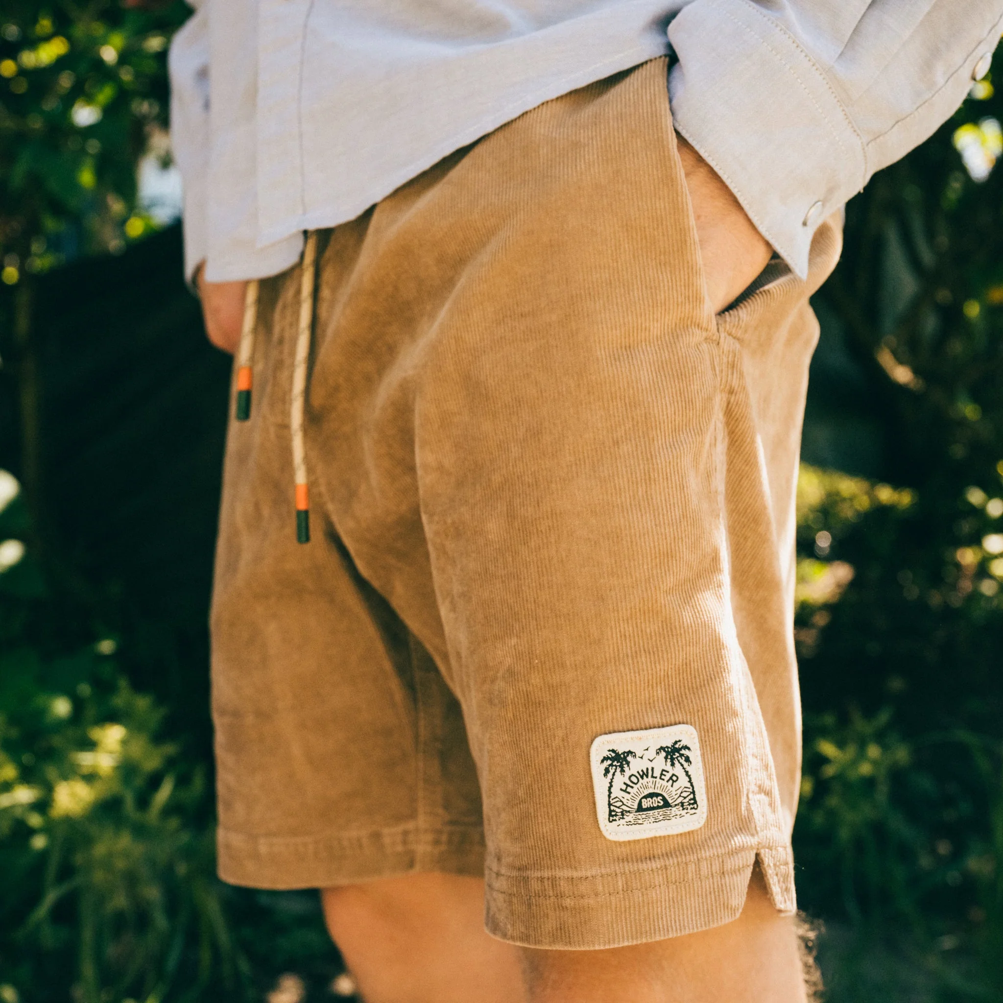 Pressure Drop Cord Shorts - Pharaoh Tan - Image 2