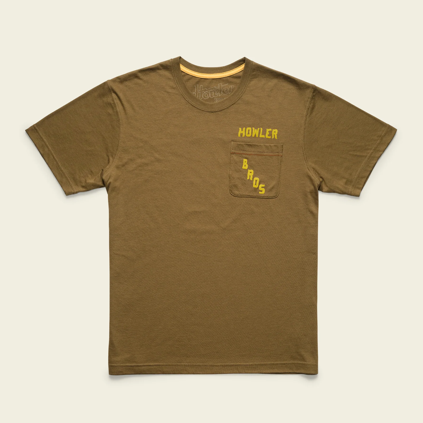 Prickly Pear Pocket T-Shirt - Ivy Green - Image 3
