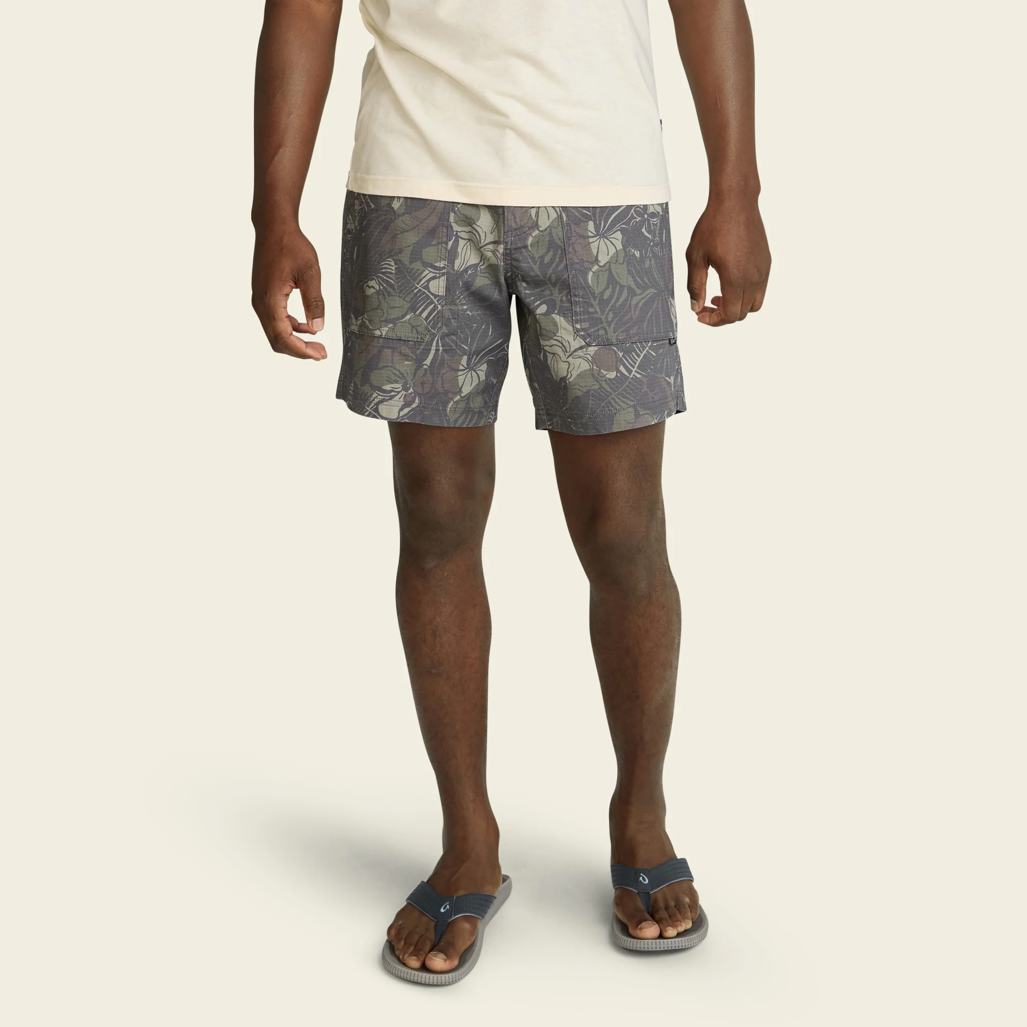 Quonset Camp Shorts - Tropic Noir : Antique Black - Image 3