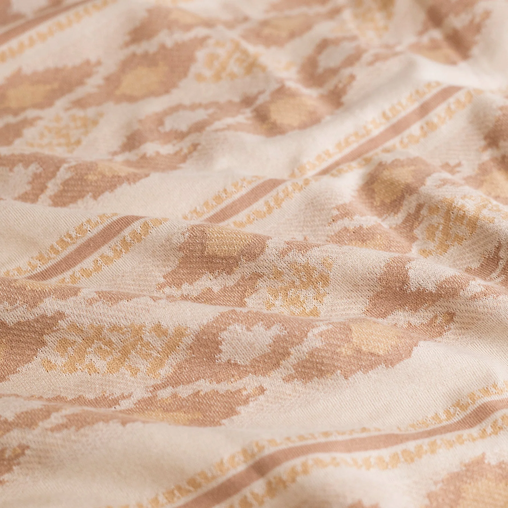 Ranchero Jacquard Polo - Taki : Brown Rice - Image 3