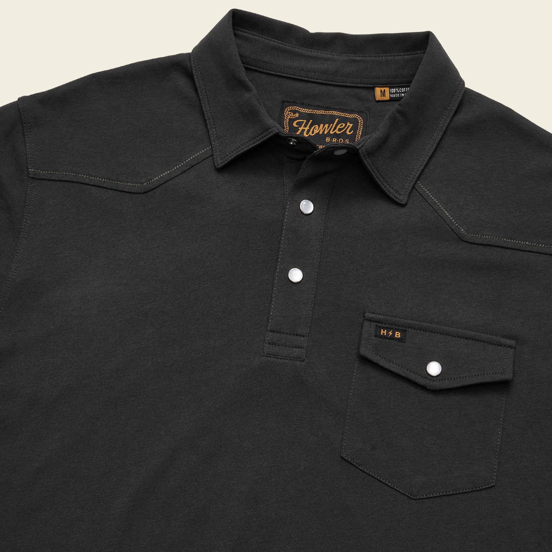 Ranchero Polo - Antique Black - Image 6