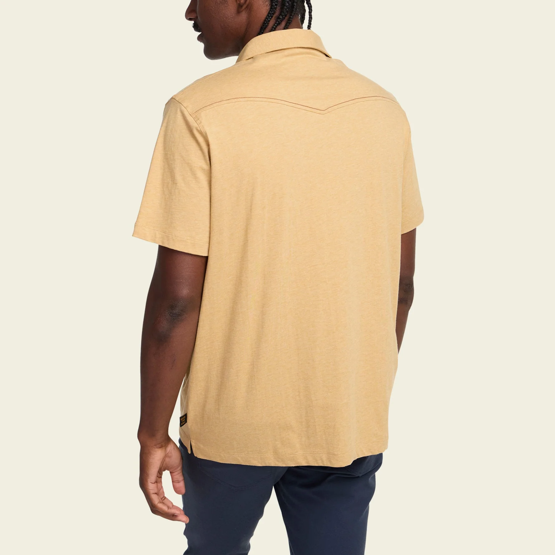 Ranchero Polo - Old Gold Heather - Image 5