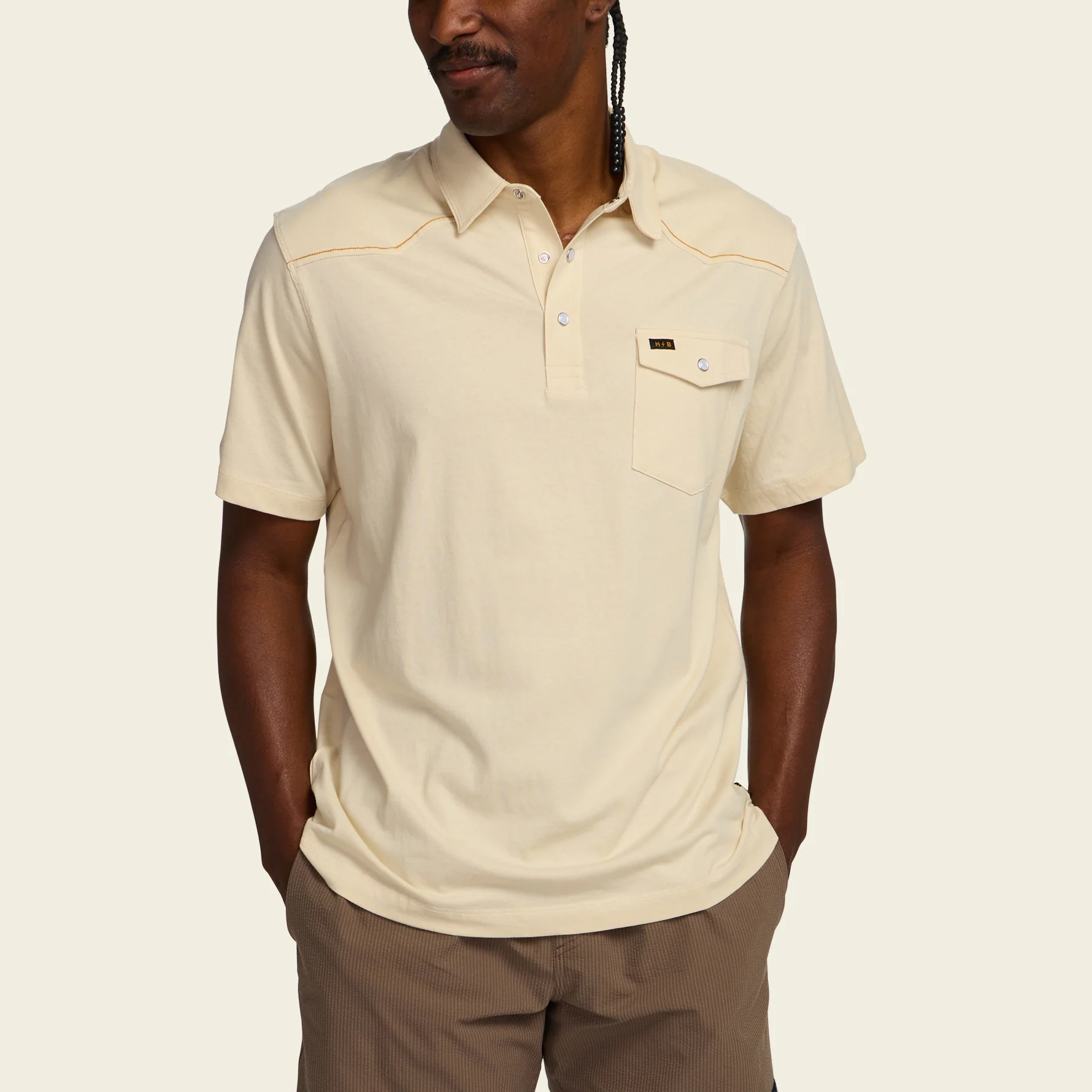 Ranchero Polo - Sand - Image 4