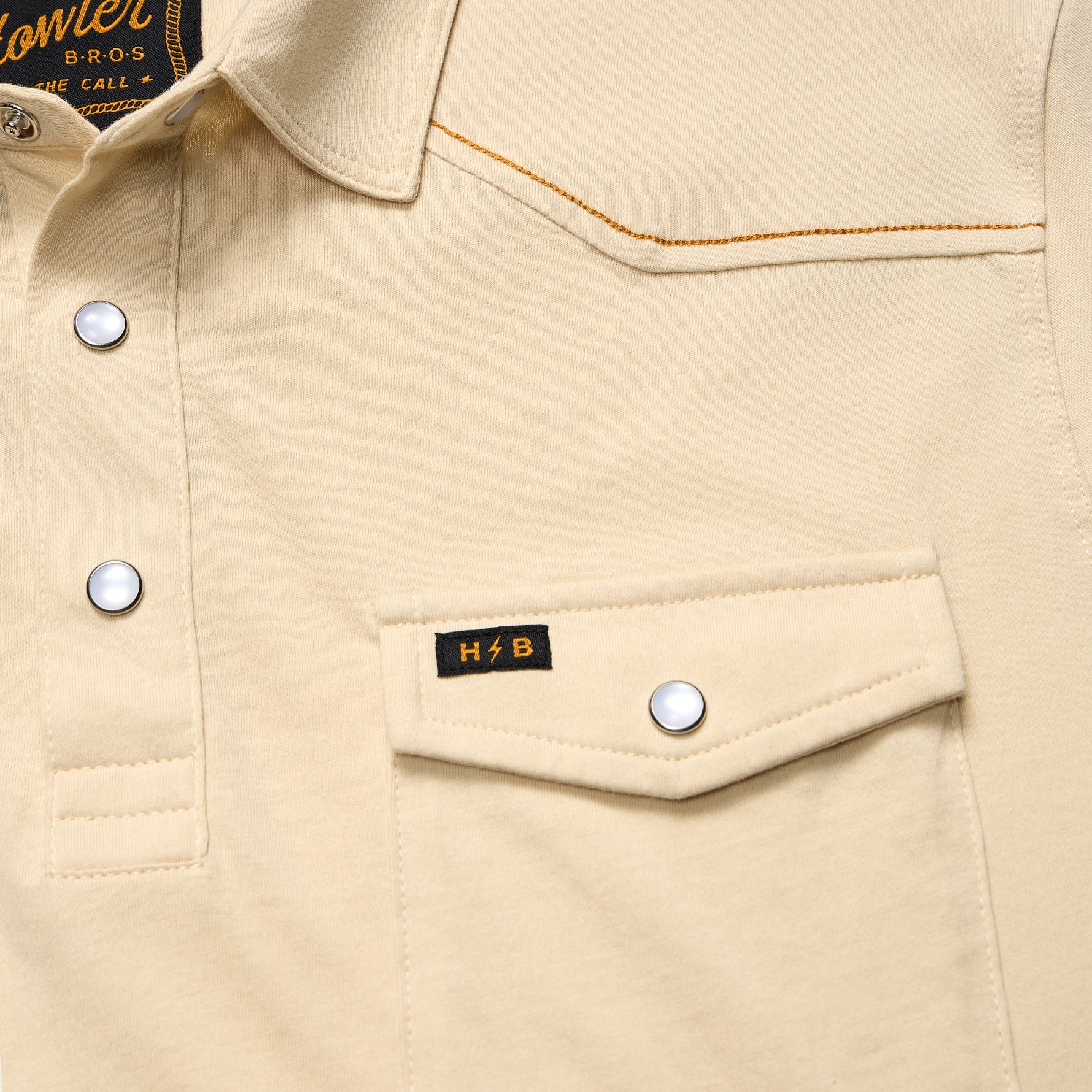 Ranchero Polo - Sand - Image 6