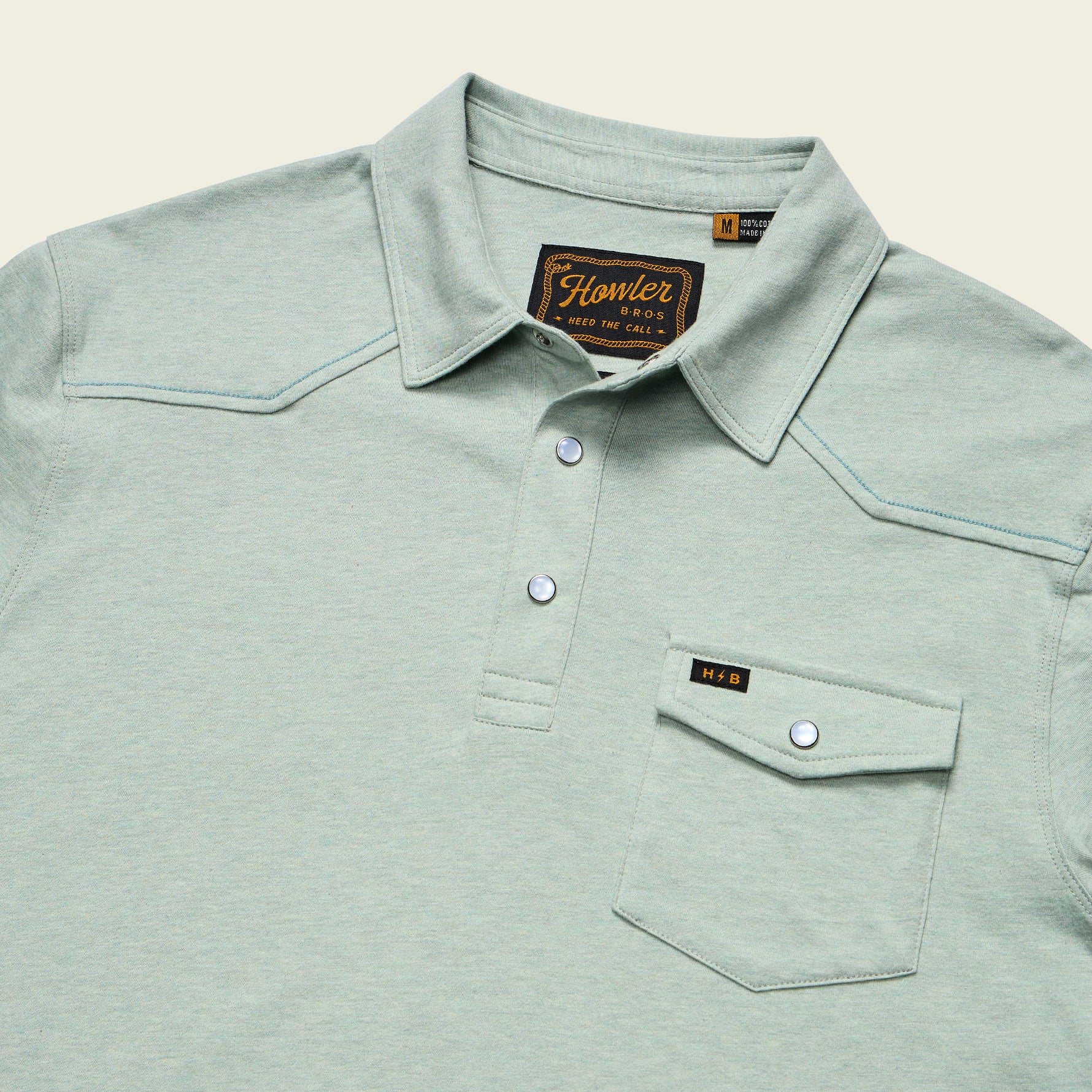 Ranchero Polo - Seafoam - Image 3