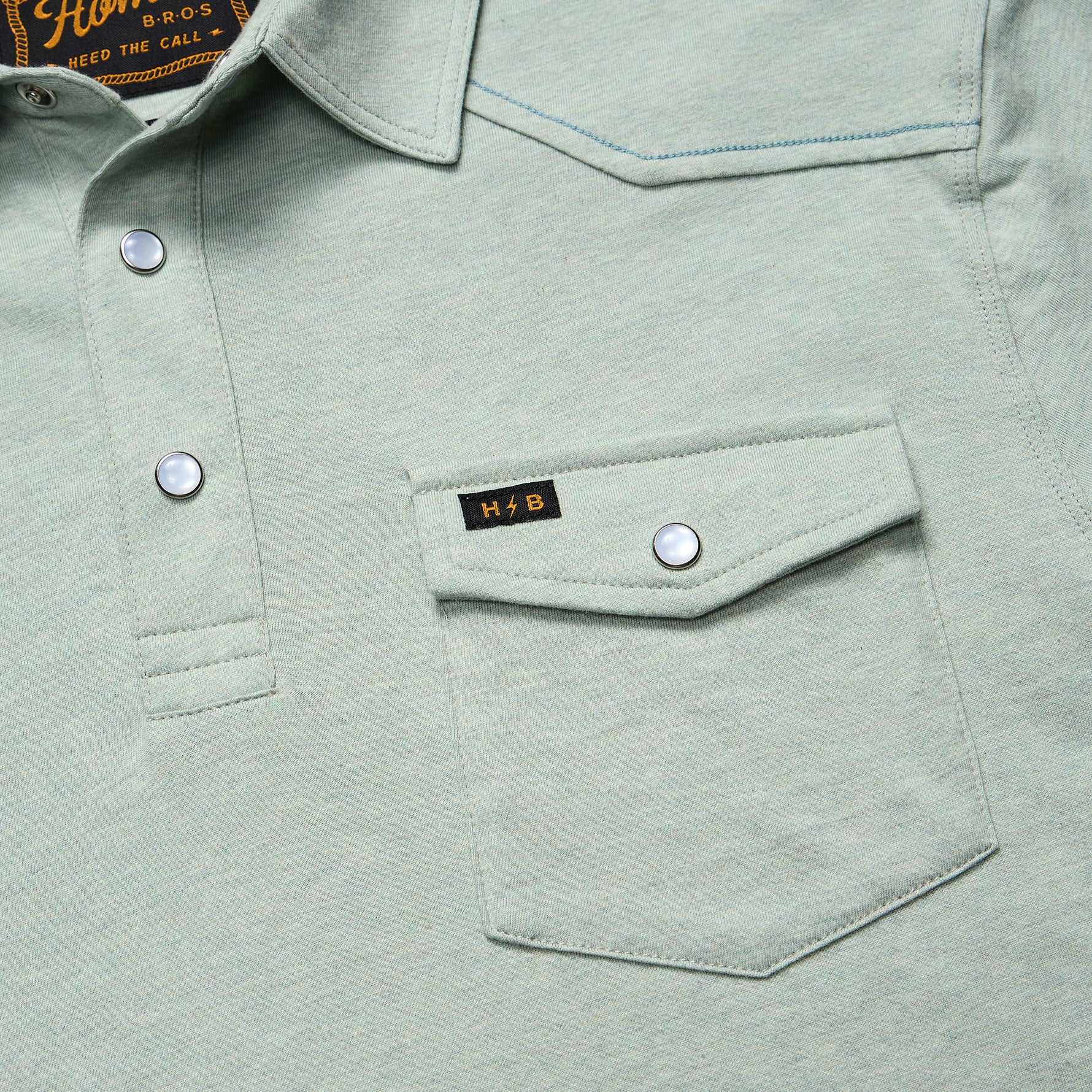 Ranchero Polo - Seafoam - Image 6