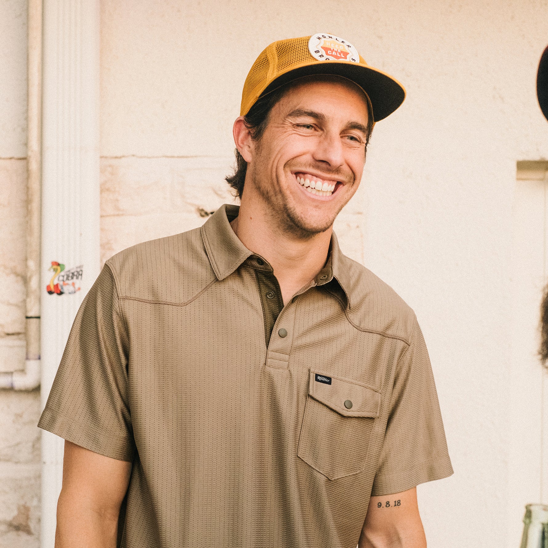 Ranchero Tech Polo - Faded Olive - Image 2