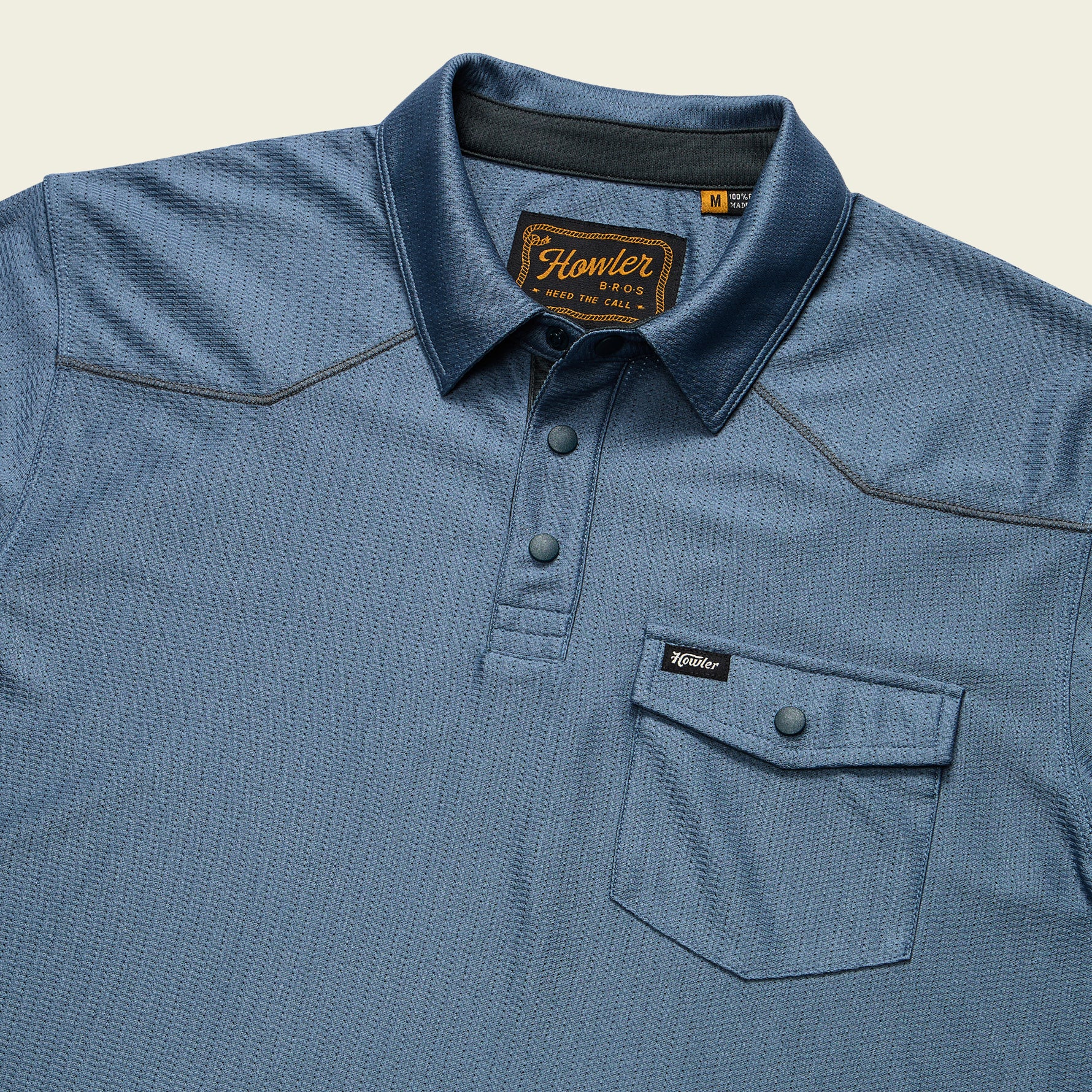 Ranchero Tech Polo - Mirage Blue - Image 3