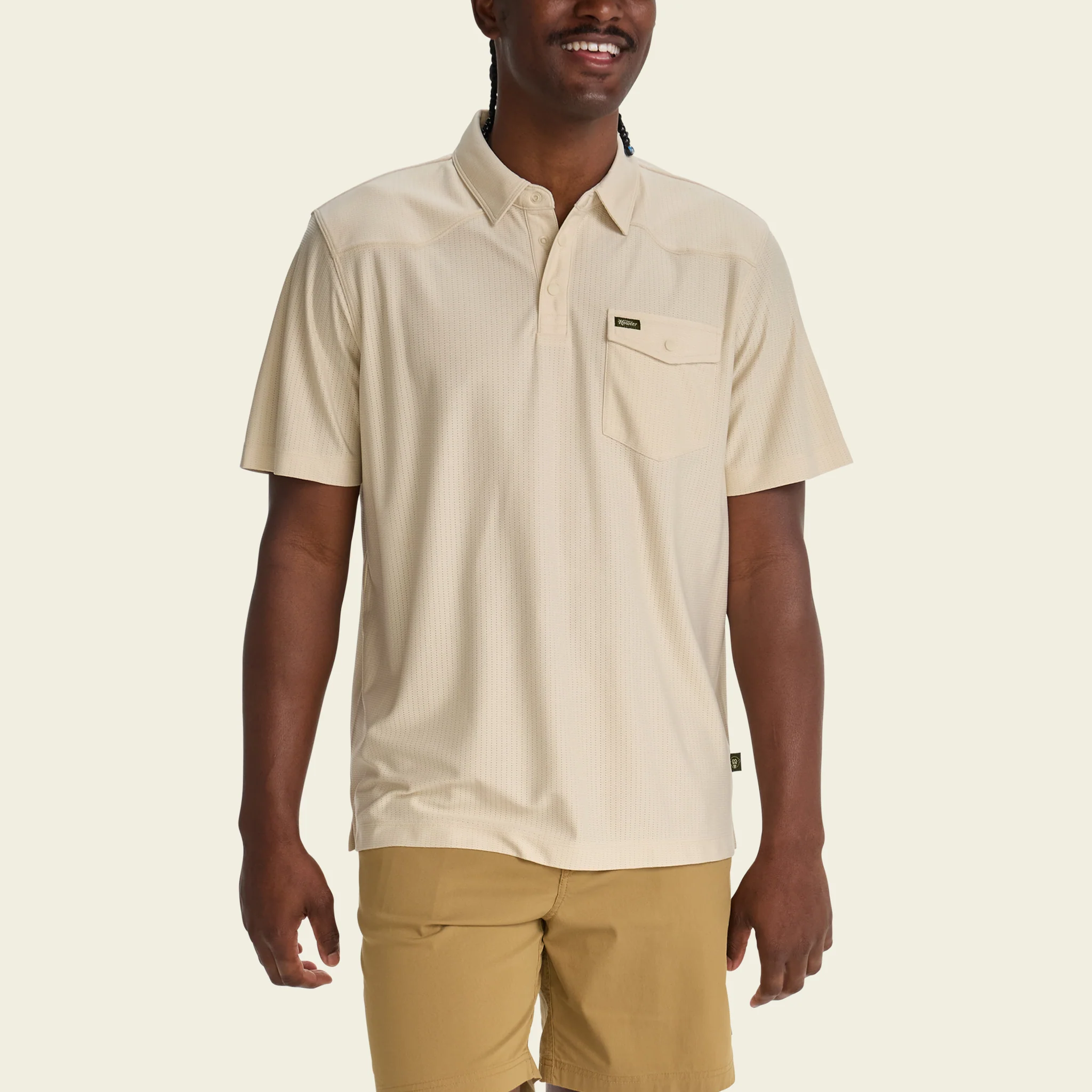 Ranchero Tech Polo - Sand - Image 4