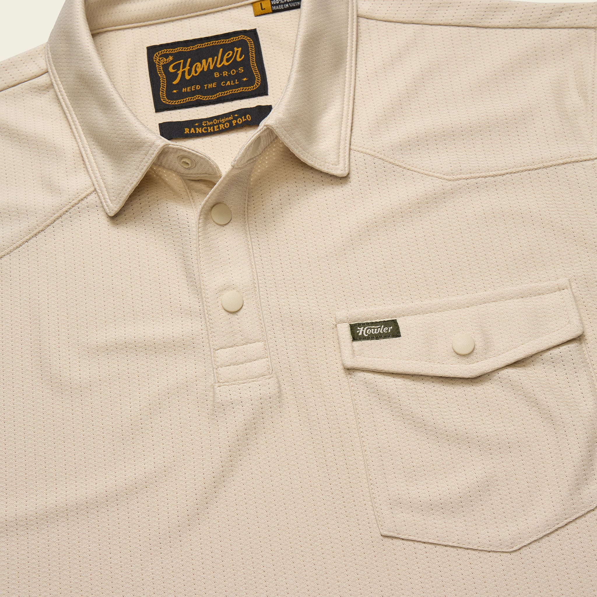Ranchero Tech Polo - Sand - Image 5