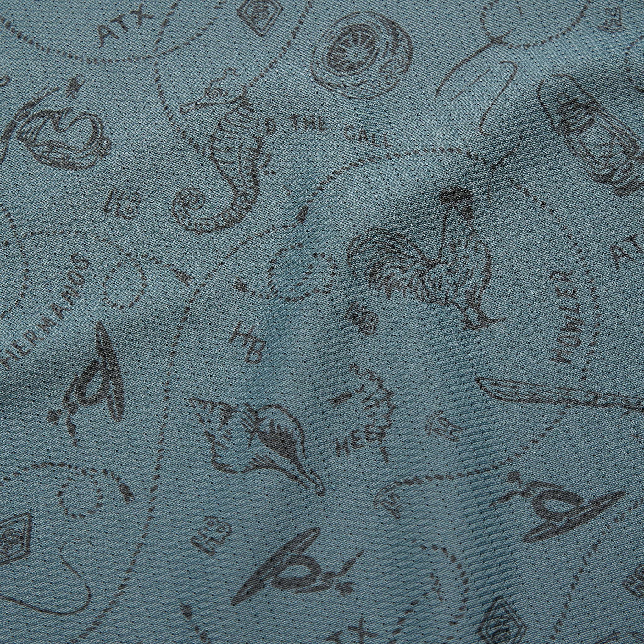 Ranchero Tech Polo - Sea Rodeo : Iron Blue - Image 7