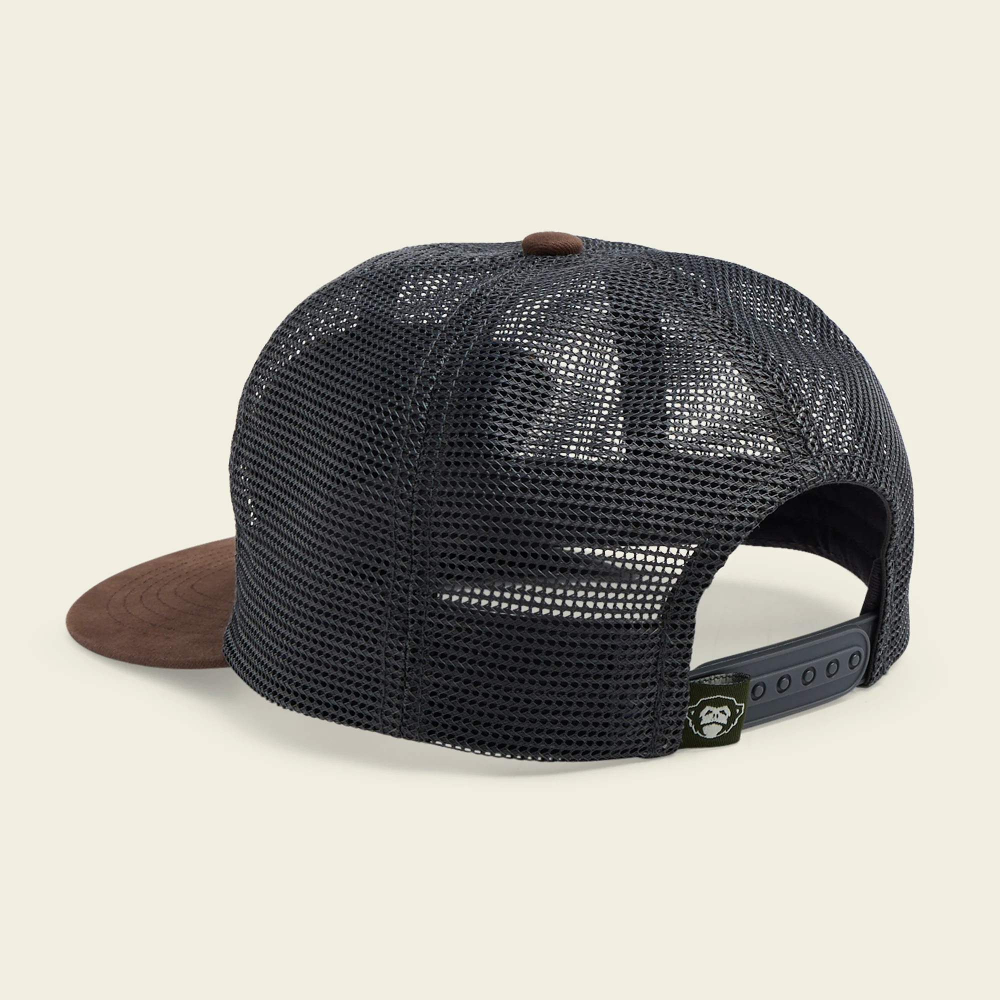 Redfish Feedstore Snapback - Brown / Grey - Image 3