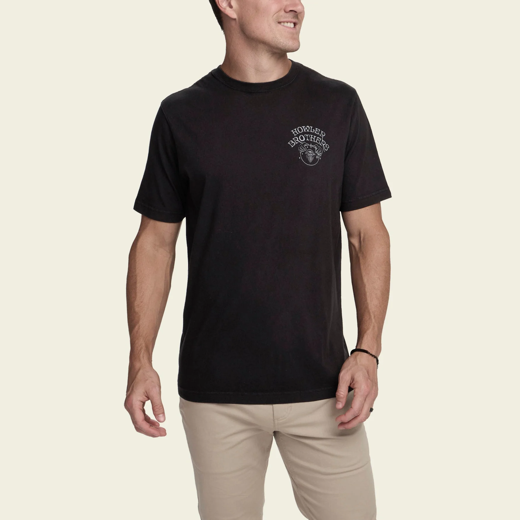 River Wizard Cotton T-Shirt - Black - Image 4