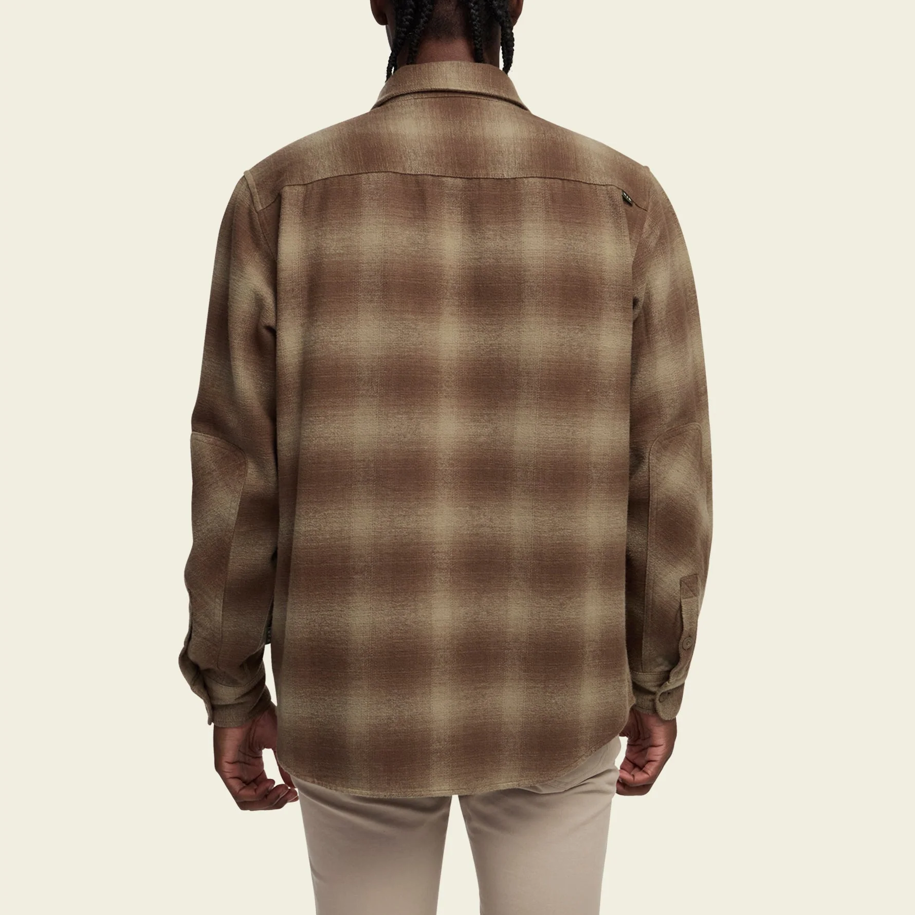 Rodanthe Blanket Flannel - Emmett Plaid : Aloe - Image 5
