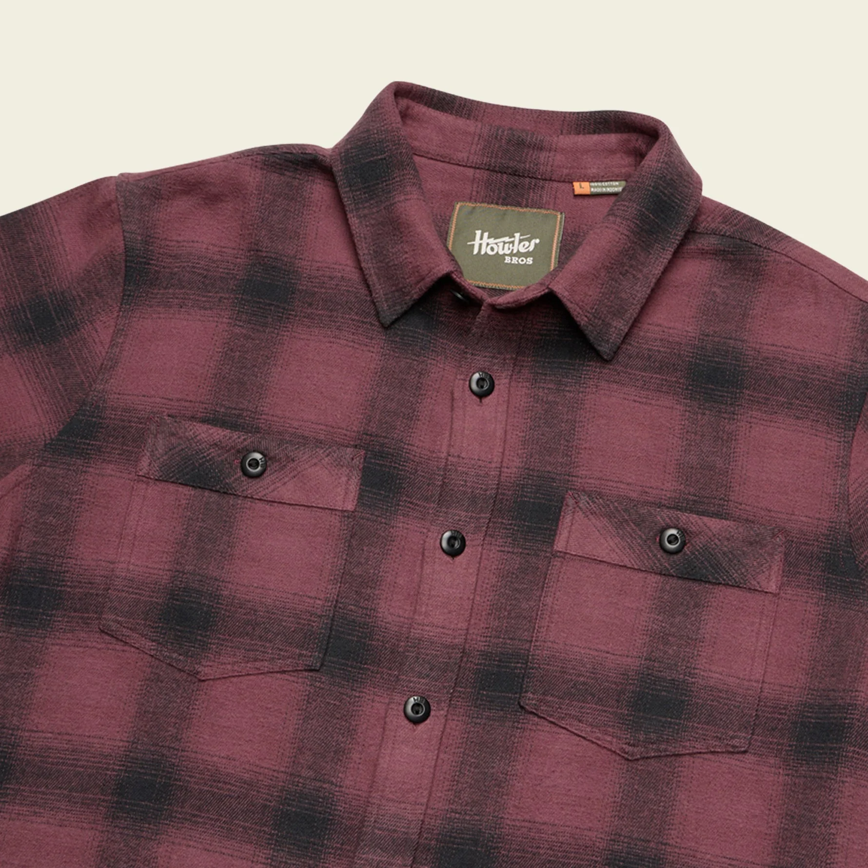 Rodanthe Blanket Flannel - Emmett Plaid : Plum Wine - Image 3