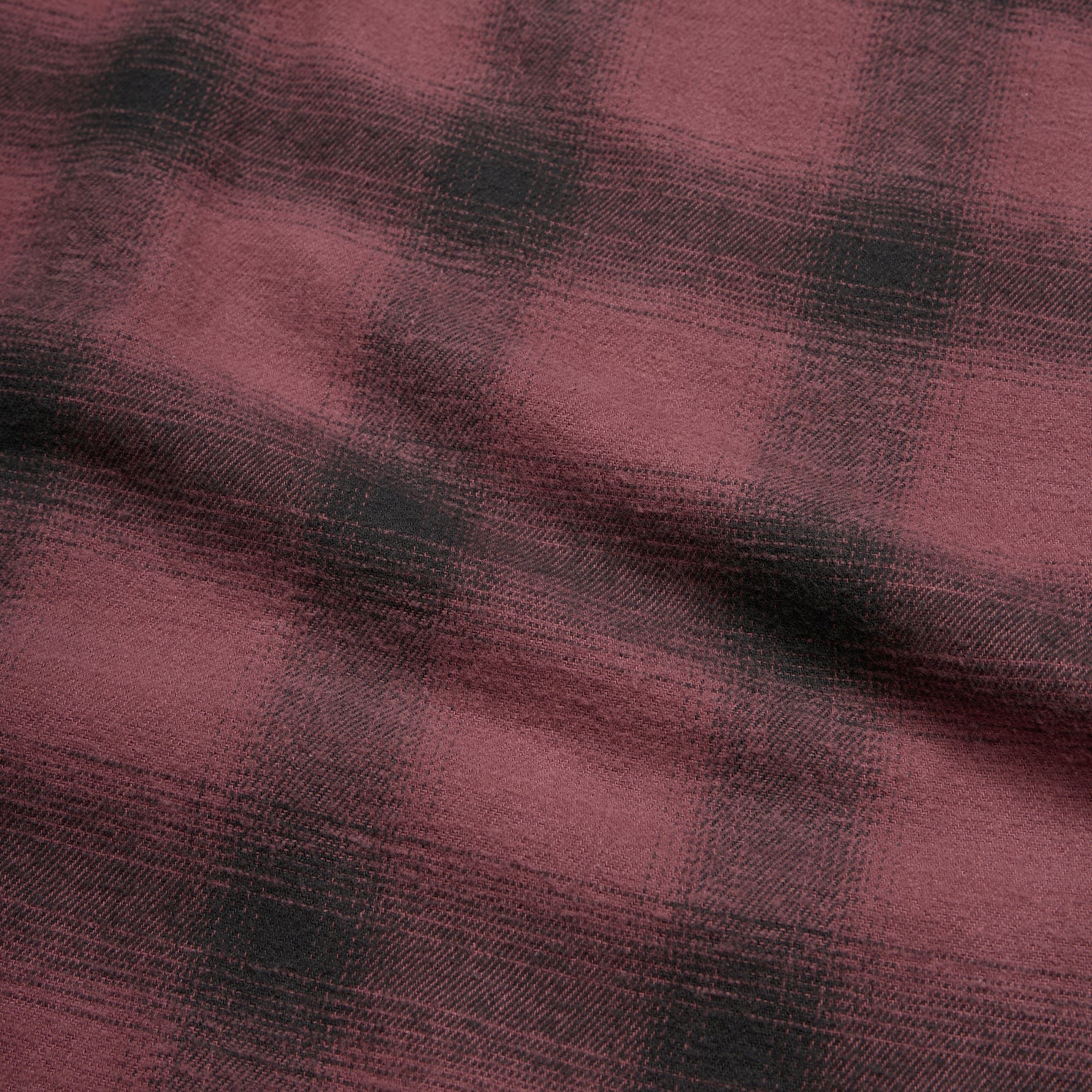 Rodanthe Blanket Flannel - Emmett Plaid : Plum Wine - Image 7