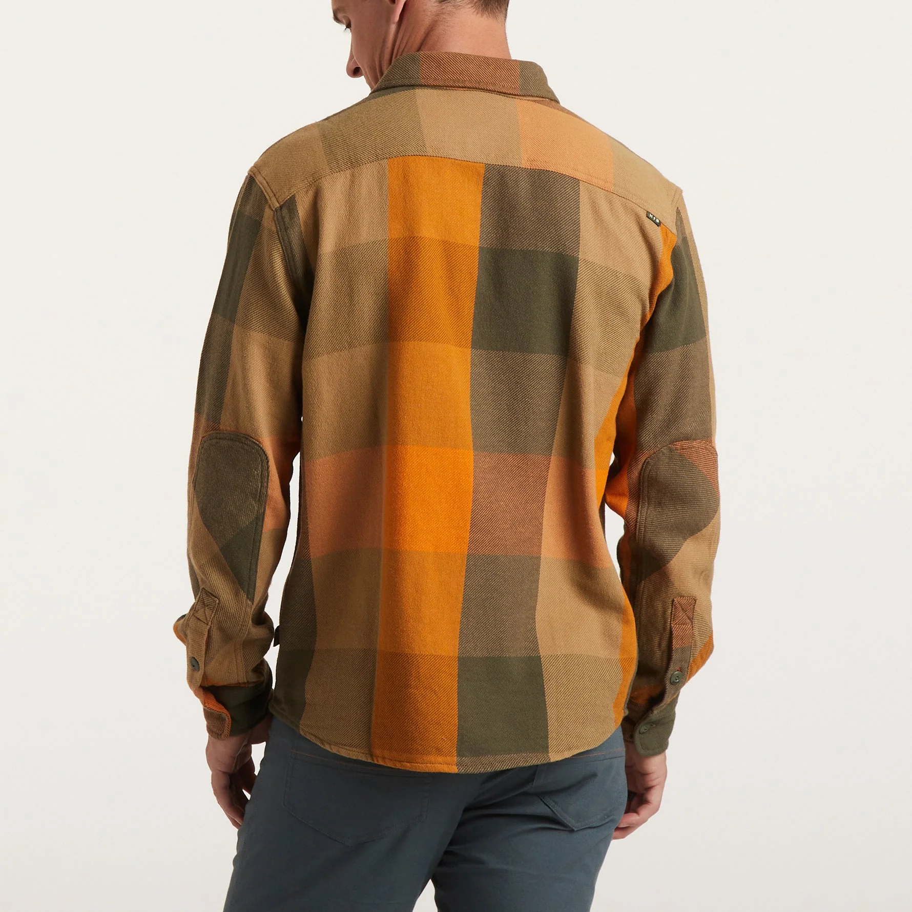 Rodanthe Blanket Flannel - Outback Plaid : Sol Glow - Image 3