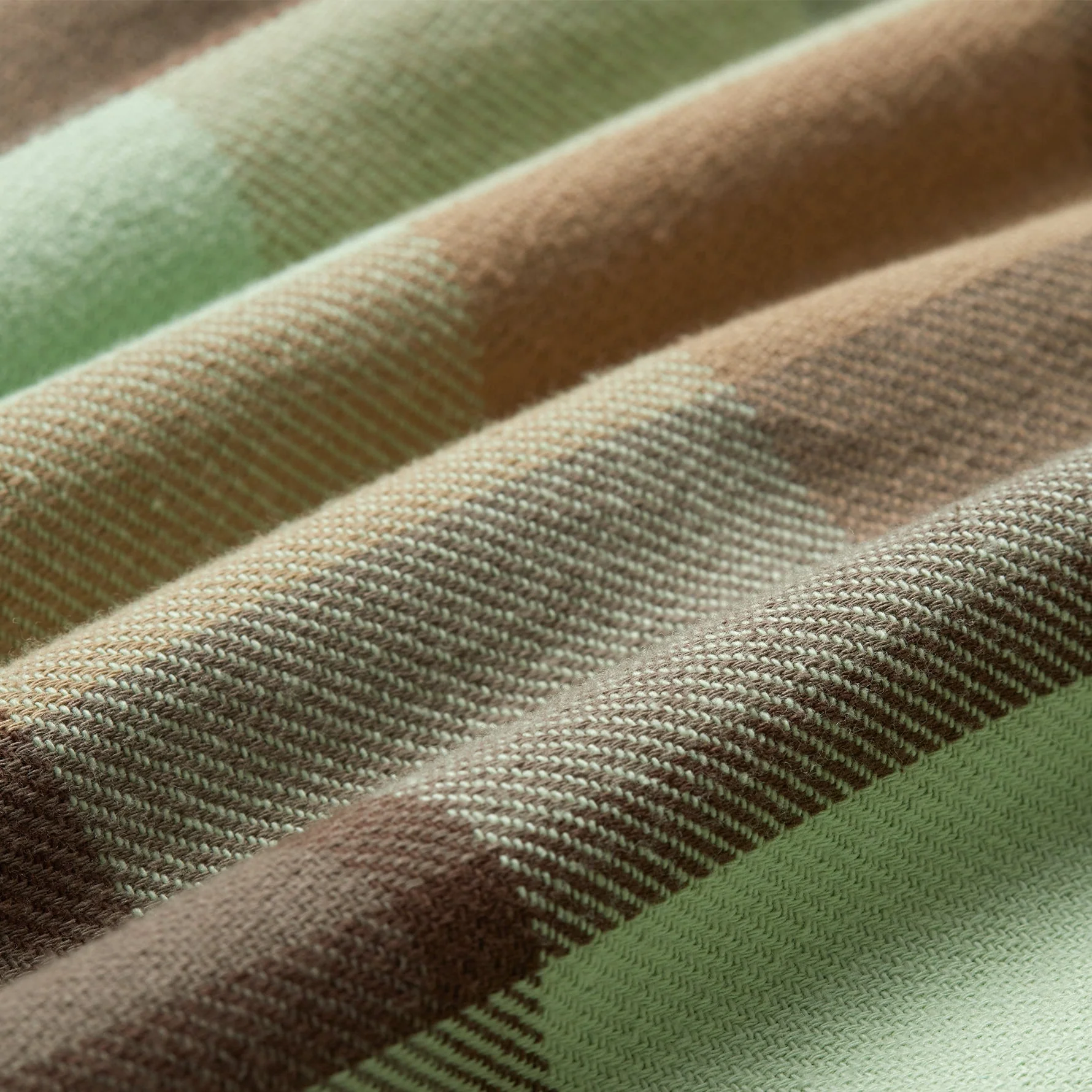 Rodanthe Blanket Flannel - Riddell Plaid : Treehouse - Image 3