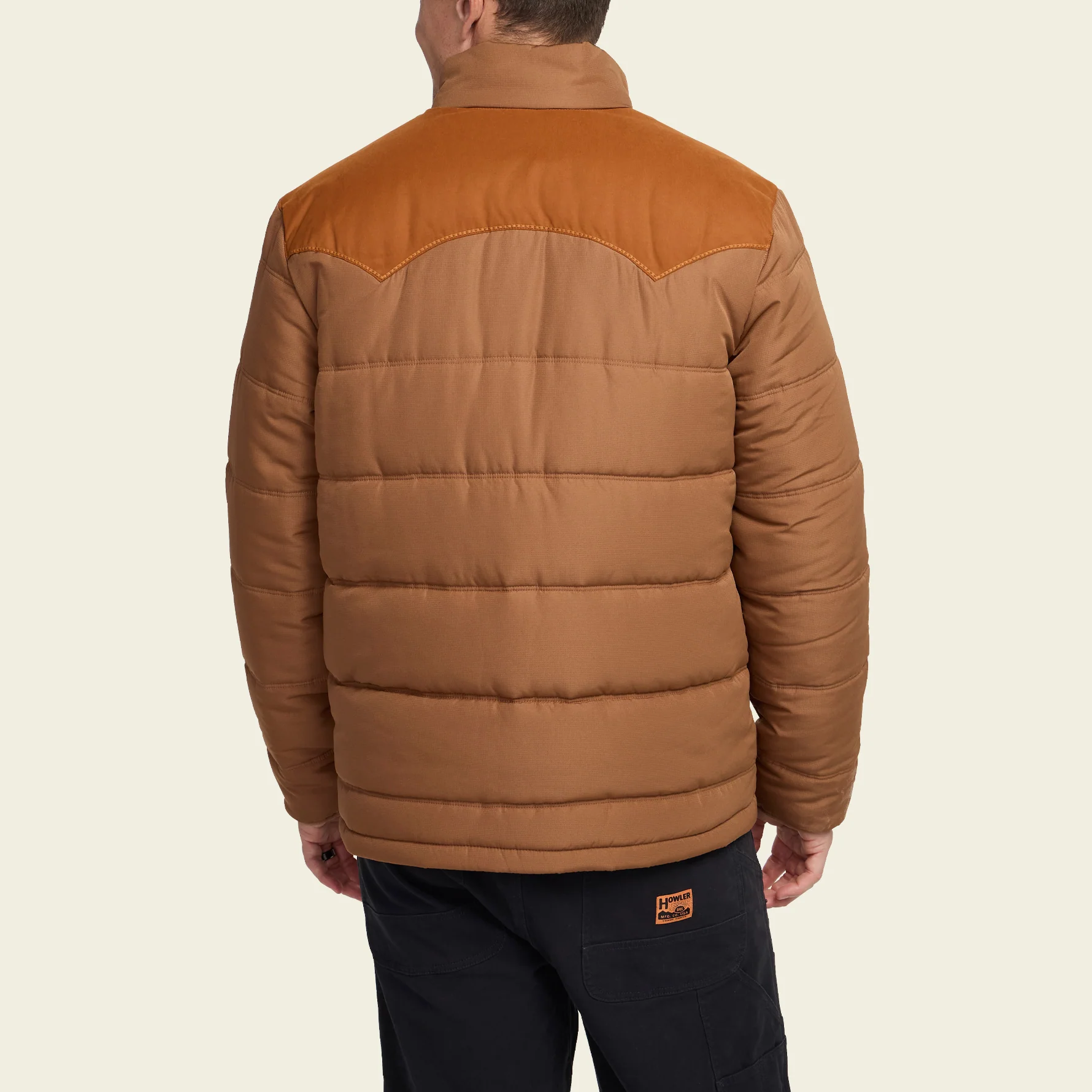 Rounder Quilted Jacket - Duck Brown / Rust - Image 5