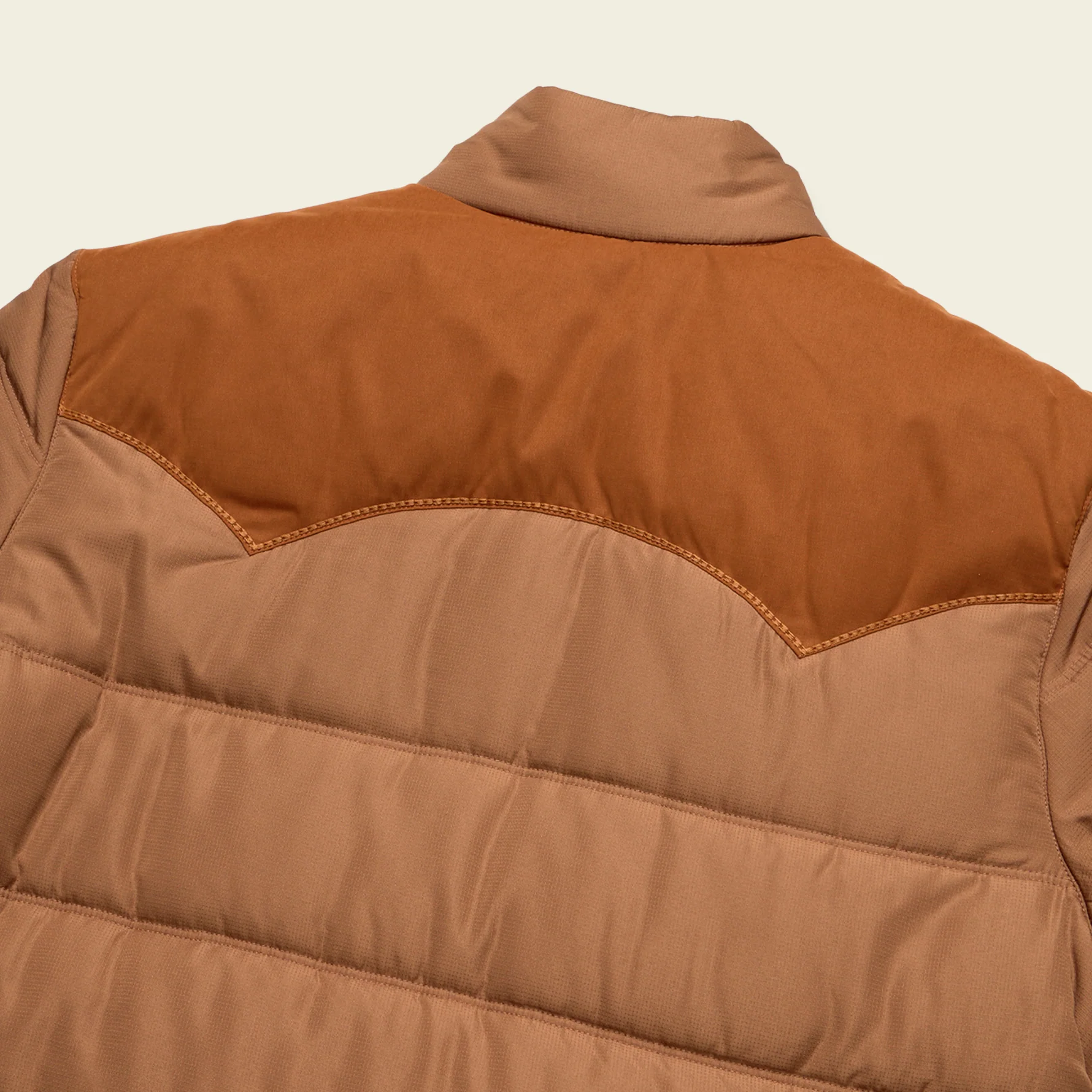 Rounder Quilted Jacket - Duck Brown / Rust - Image 7
