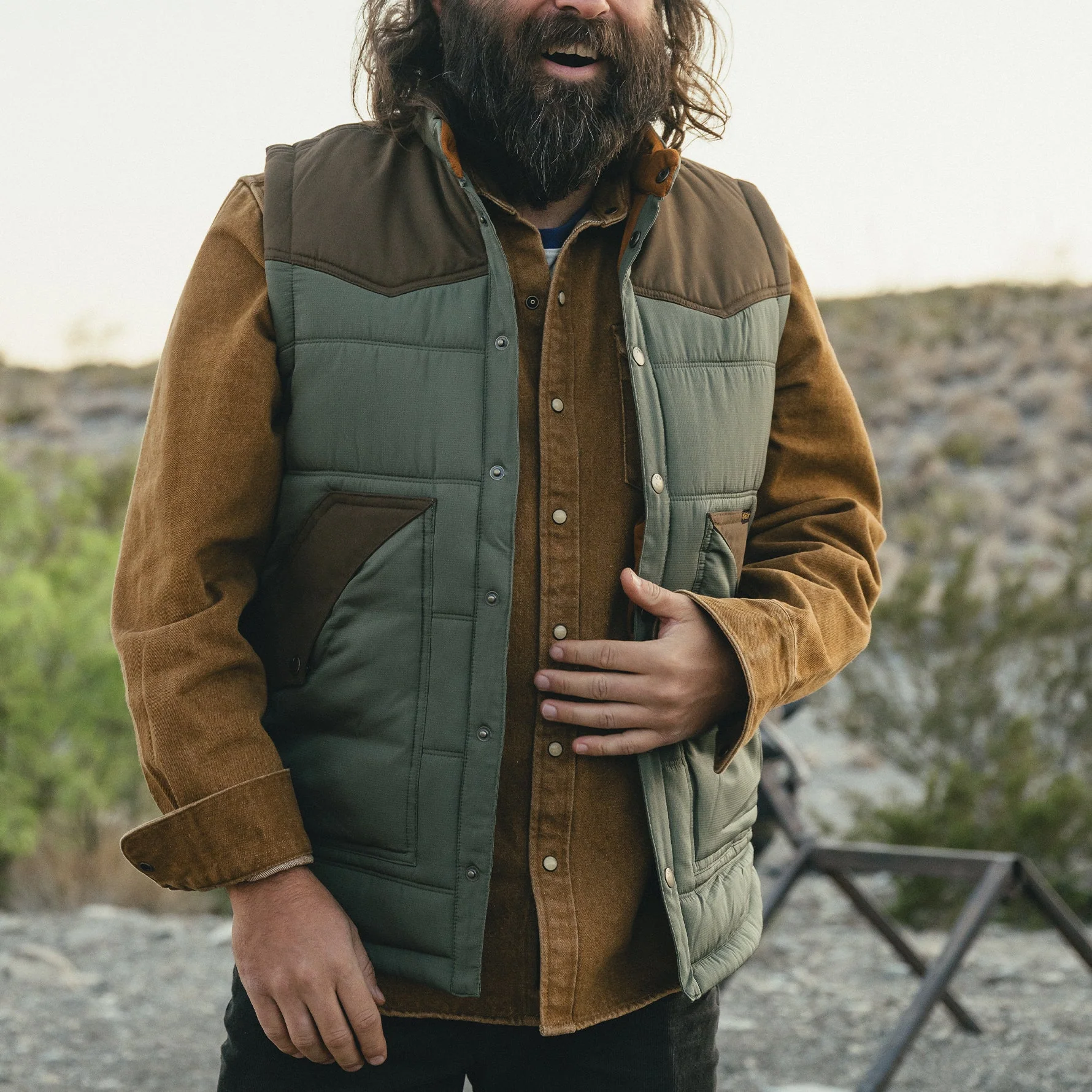 Rounder Vest - Oregano / Cocoa - Image 7