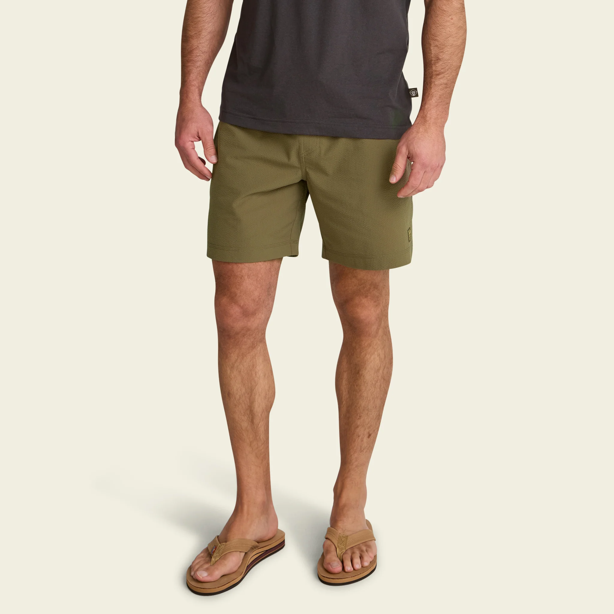Salado Seersucker Shorts - Capers - Image 3