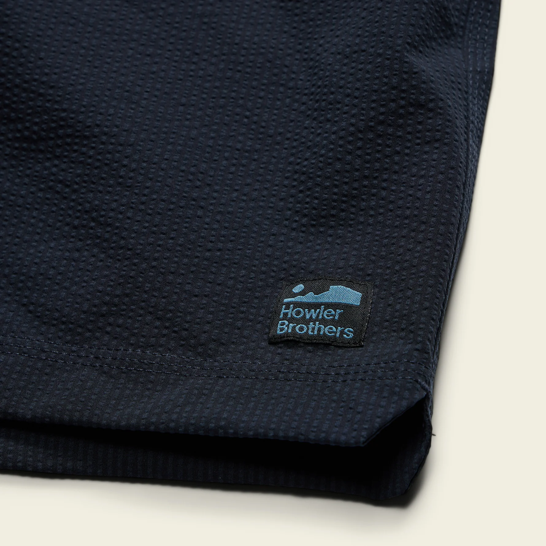 Salado Shorts - Seersucker : Midnight - Image 5