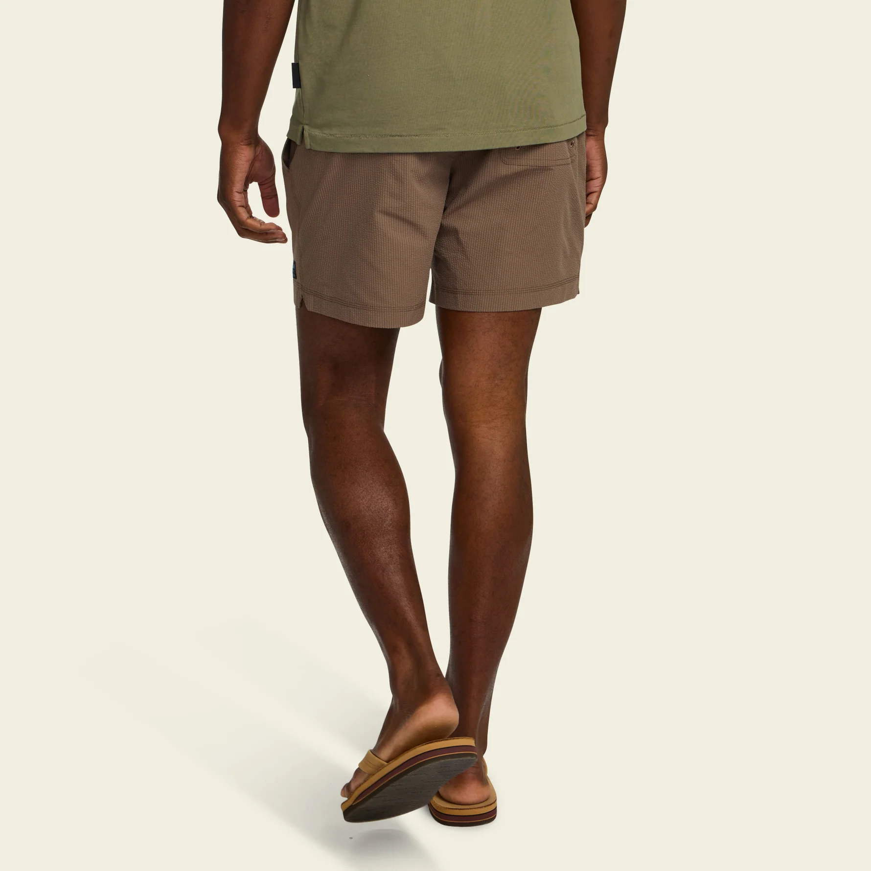 Salado Shorts - Seersucker : Morel - Image 4