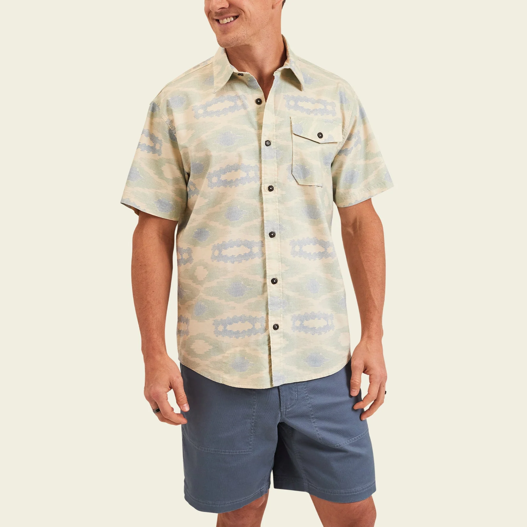 San Gabriel Shirt - Taki : Bone White - Image 4