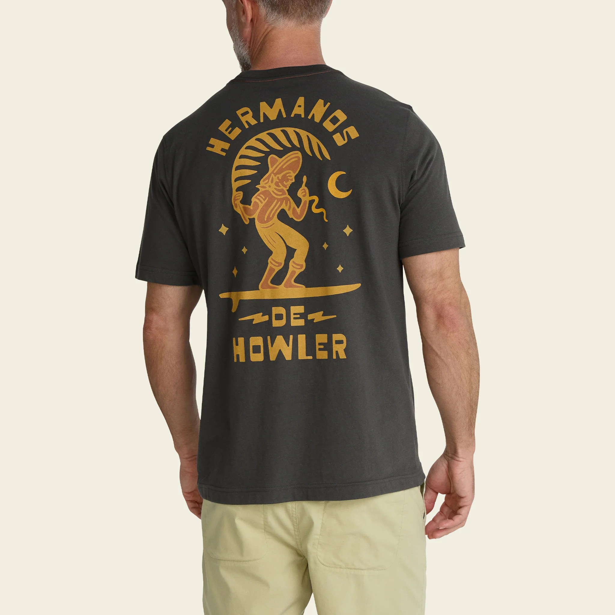 Serpiente Offerings T-Shirt - Antique Black - Image 5