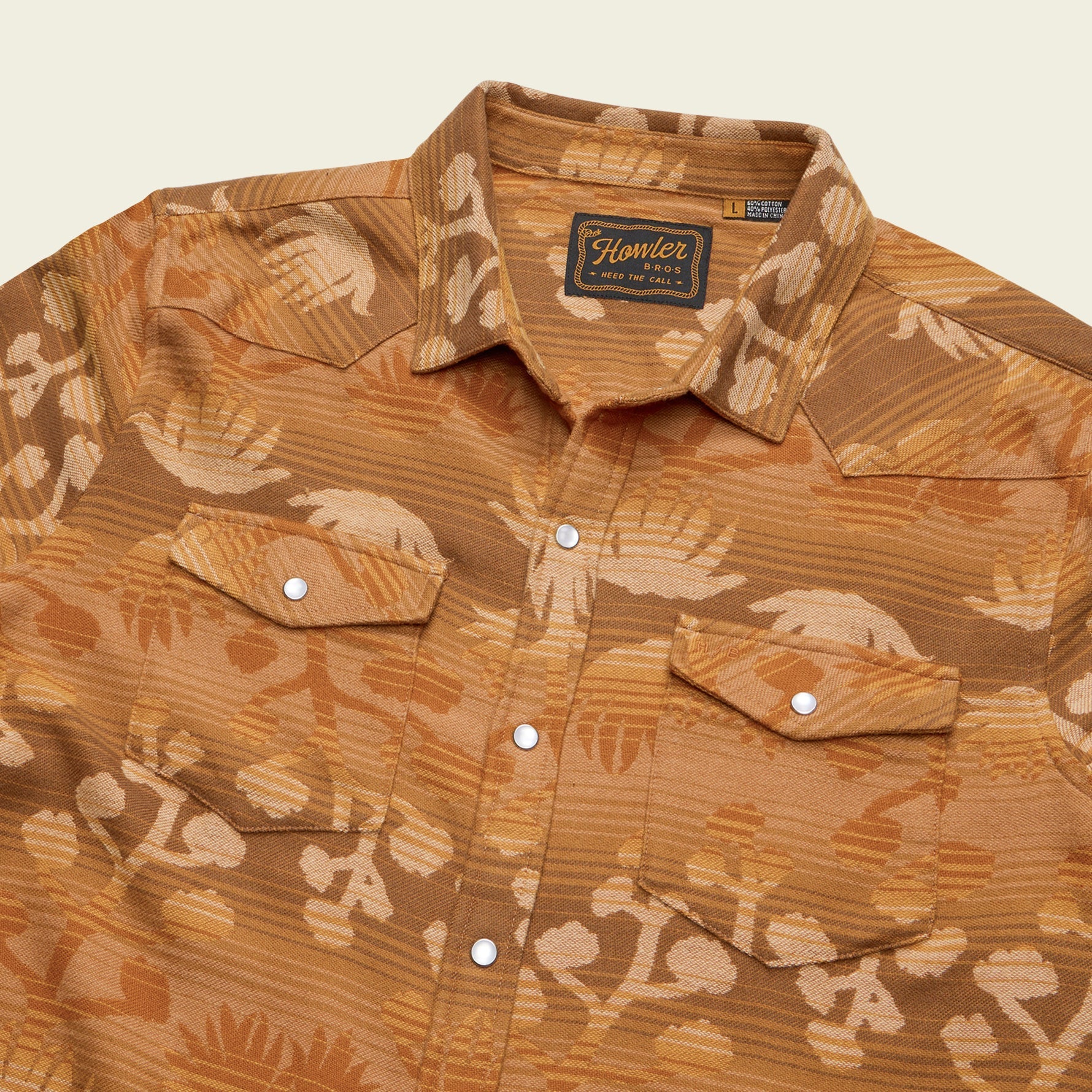 Sheridan Flannel - Maguey Mirage : Camel - Image 3