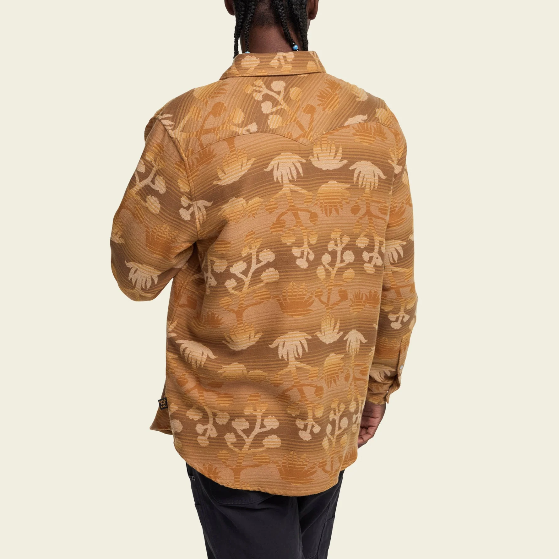 Sheridan Flannel - Maguey Mirage : Camel - Image 5
