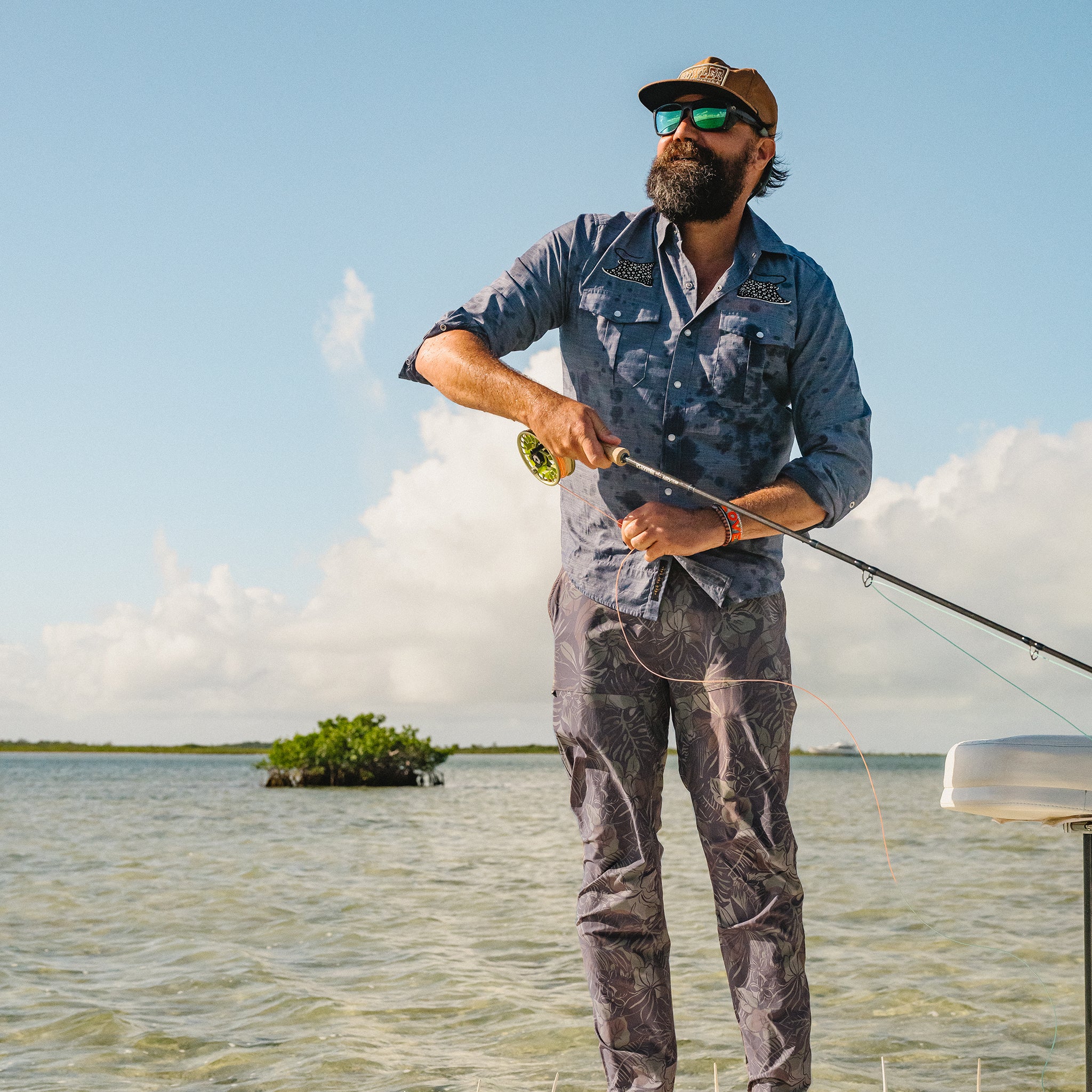 Shoalwater Tech Pants - Tropical Noir : Antique Black - Image 9