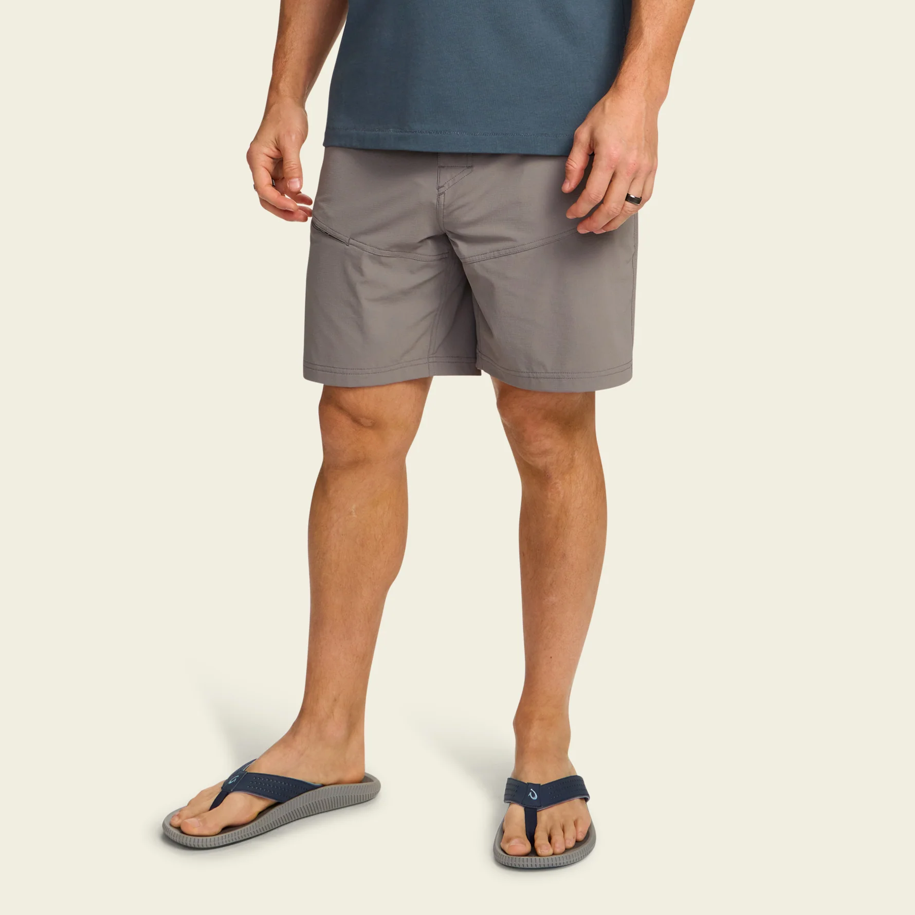 Shoalwater Tech Shorts - Charcoal Grey - Image 3